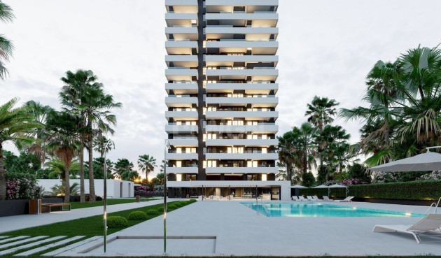 Daszek - Nowy budynek - Calpe - Playa Arenal-bol