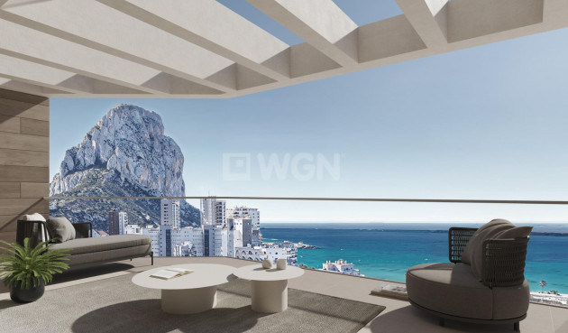 Daszek - Nowy budynek - Calpe - Playa Arenal