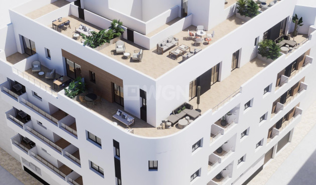 Daszek - Nowy budynek - Torrevieja - Centro
