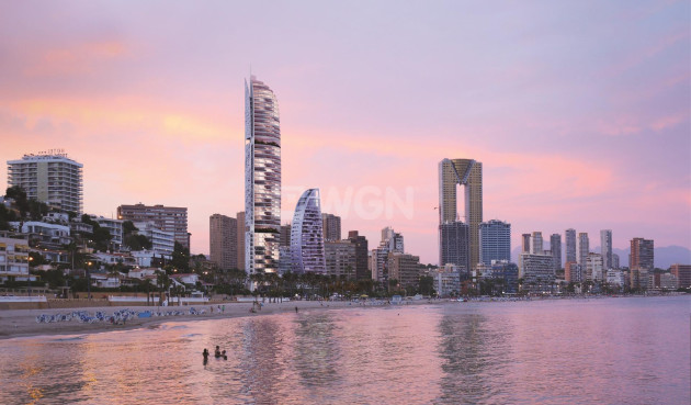 Mieszkanie w bloku - Nowy budynek - Benidorm - Poniente