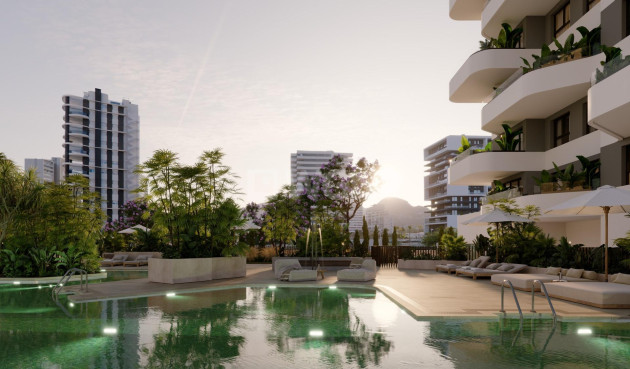Mieszkanie w bloku - Nowy budynek - Calpe - SP-71859