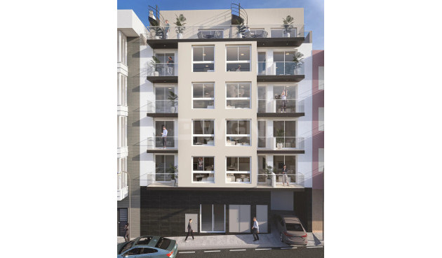 Mieszkanie w bloku - Nowy budynek - Torrevieja - Centro