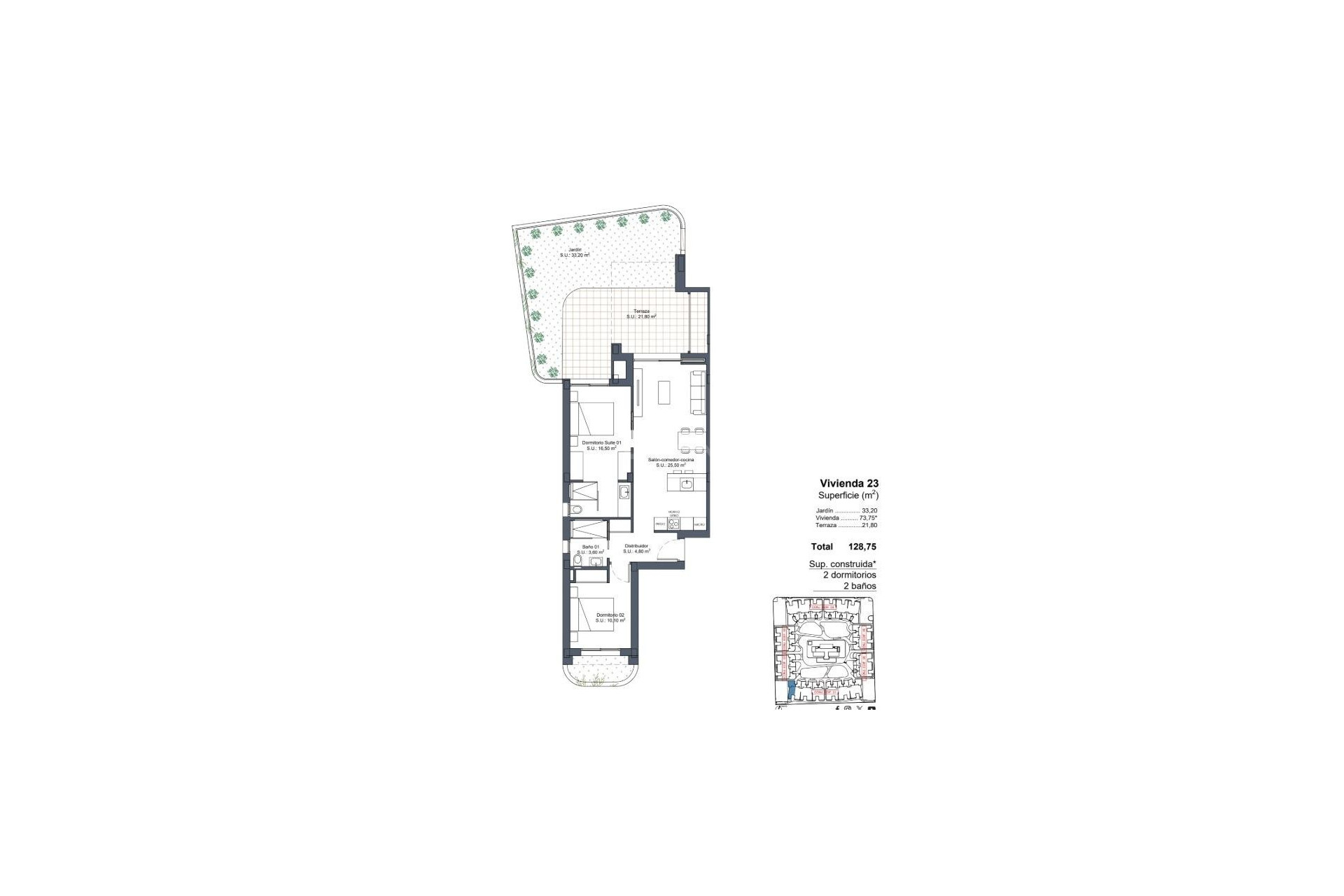 Neue Gebäude - Bungalow - Ciudad Quesada - Lo Marabú