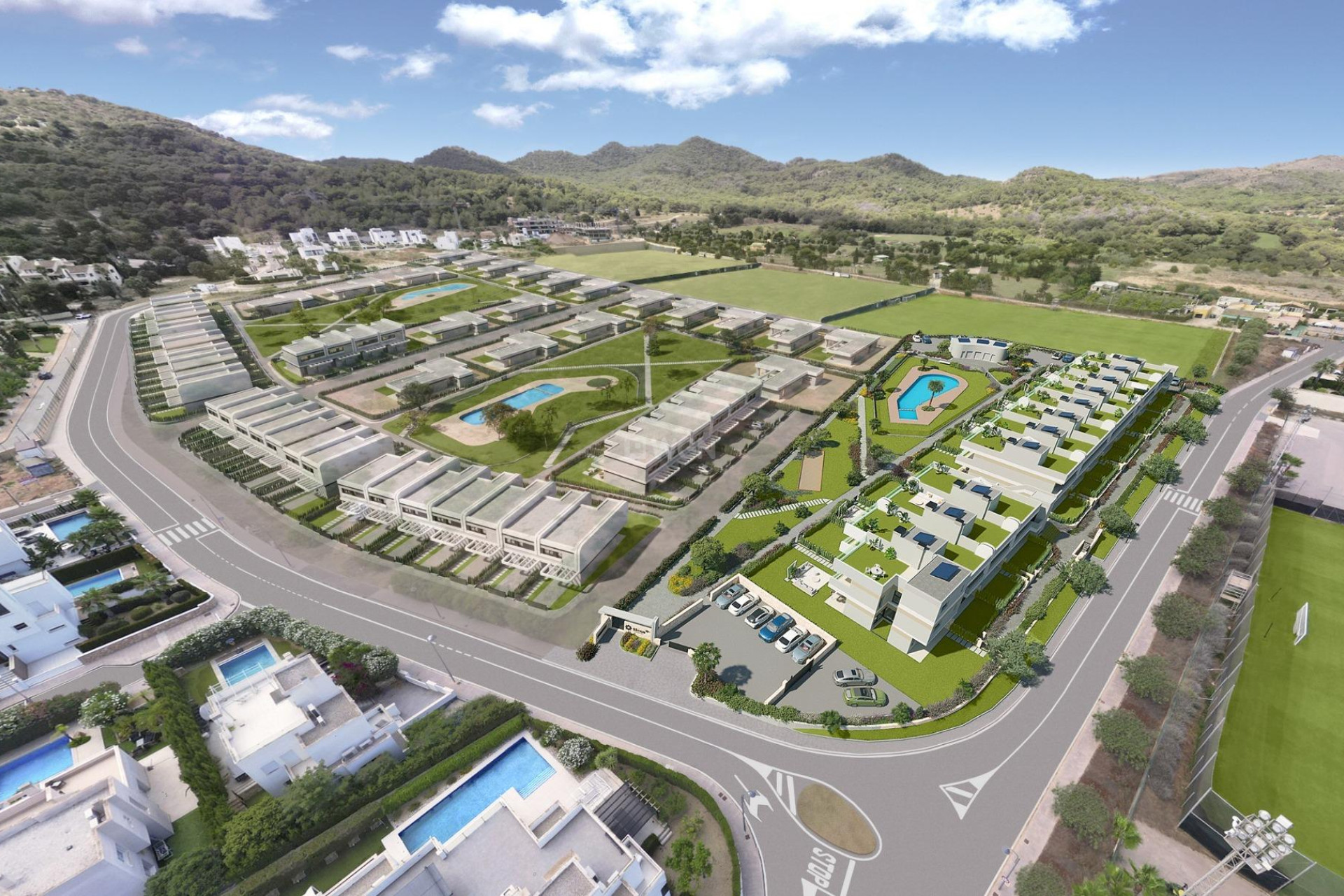 Neue Gebäude - Bungalow - La Manga Club