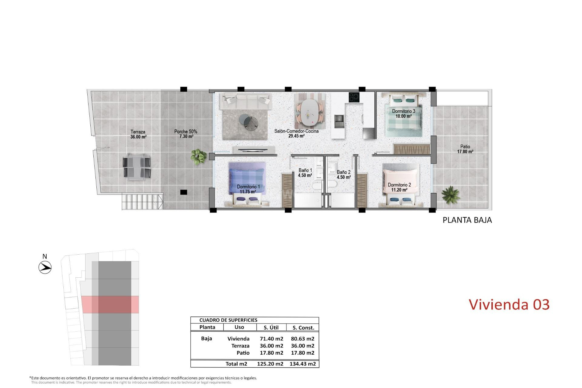 Neue Gebäude - Bungalow - Pilar de la Horadada - pueblo