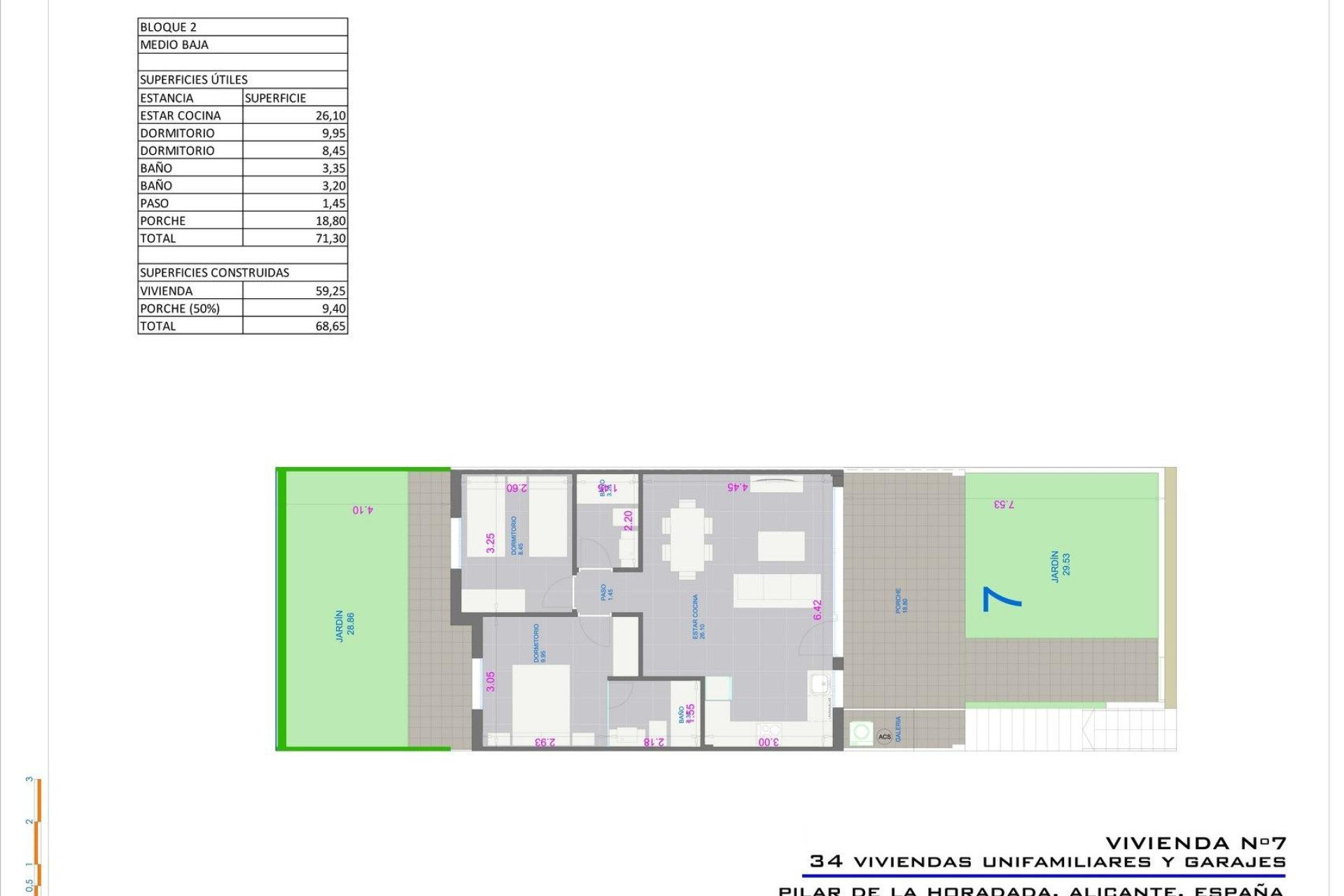 Neue Gebäude - Bungalow - Pilar de la Horadada - pueblo