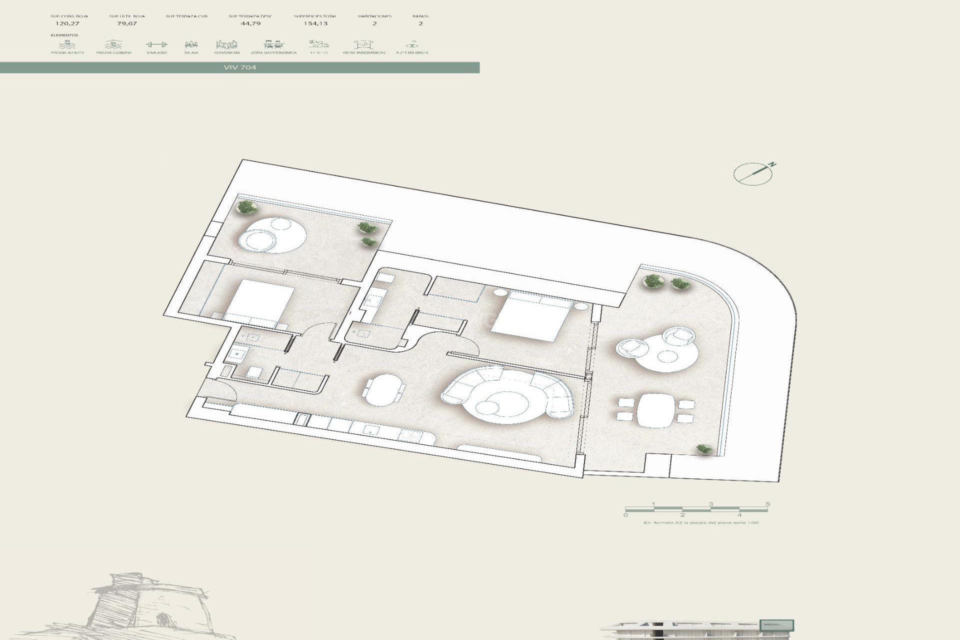 Neue Gebäude - Penthouse - Fuengirola - Playa de Torreblanca