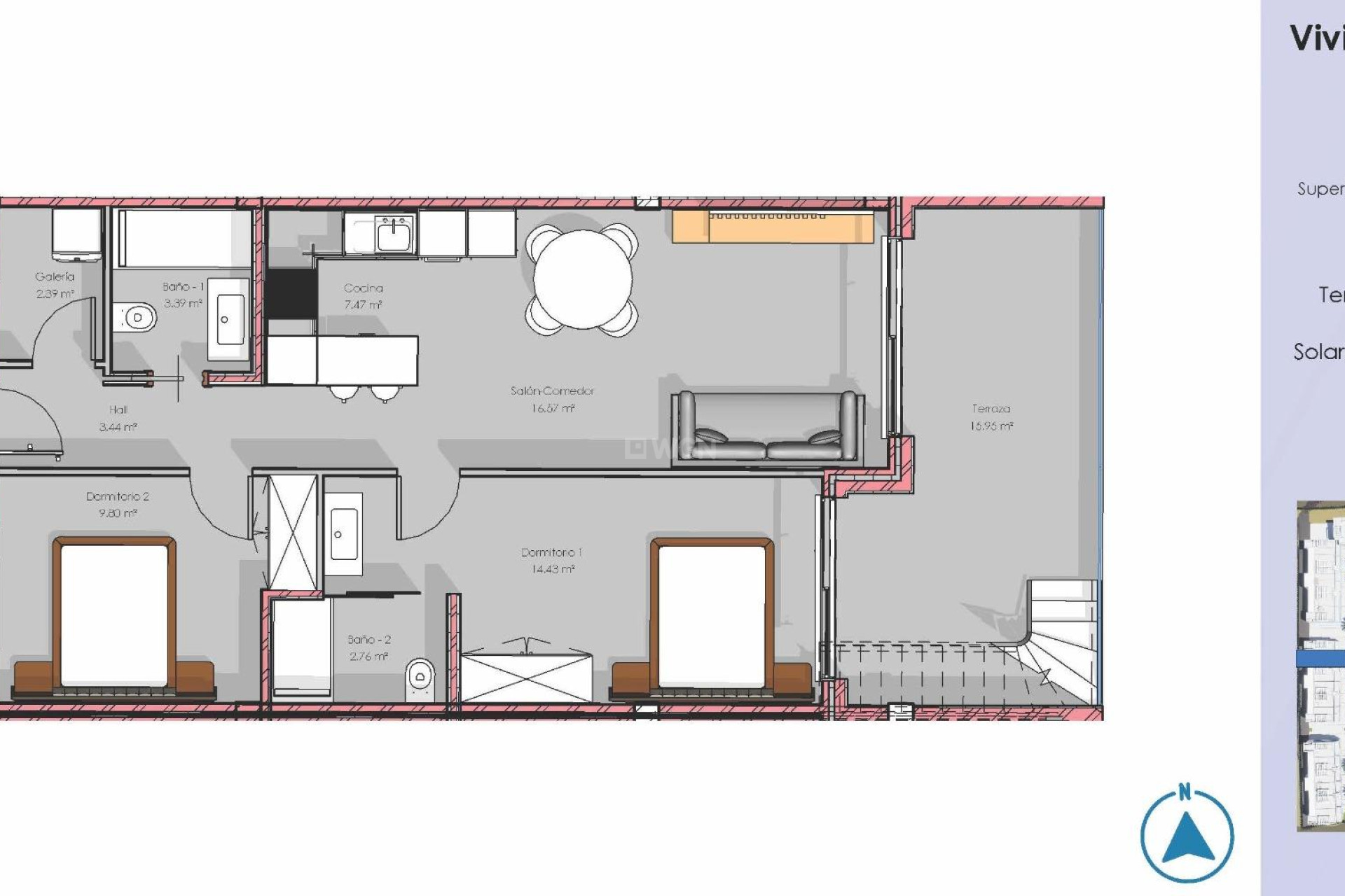 Neue Gebäude - Penthouse - Guardamar del Segura - El Raso