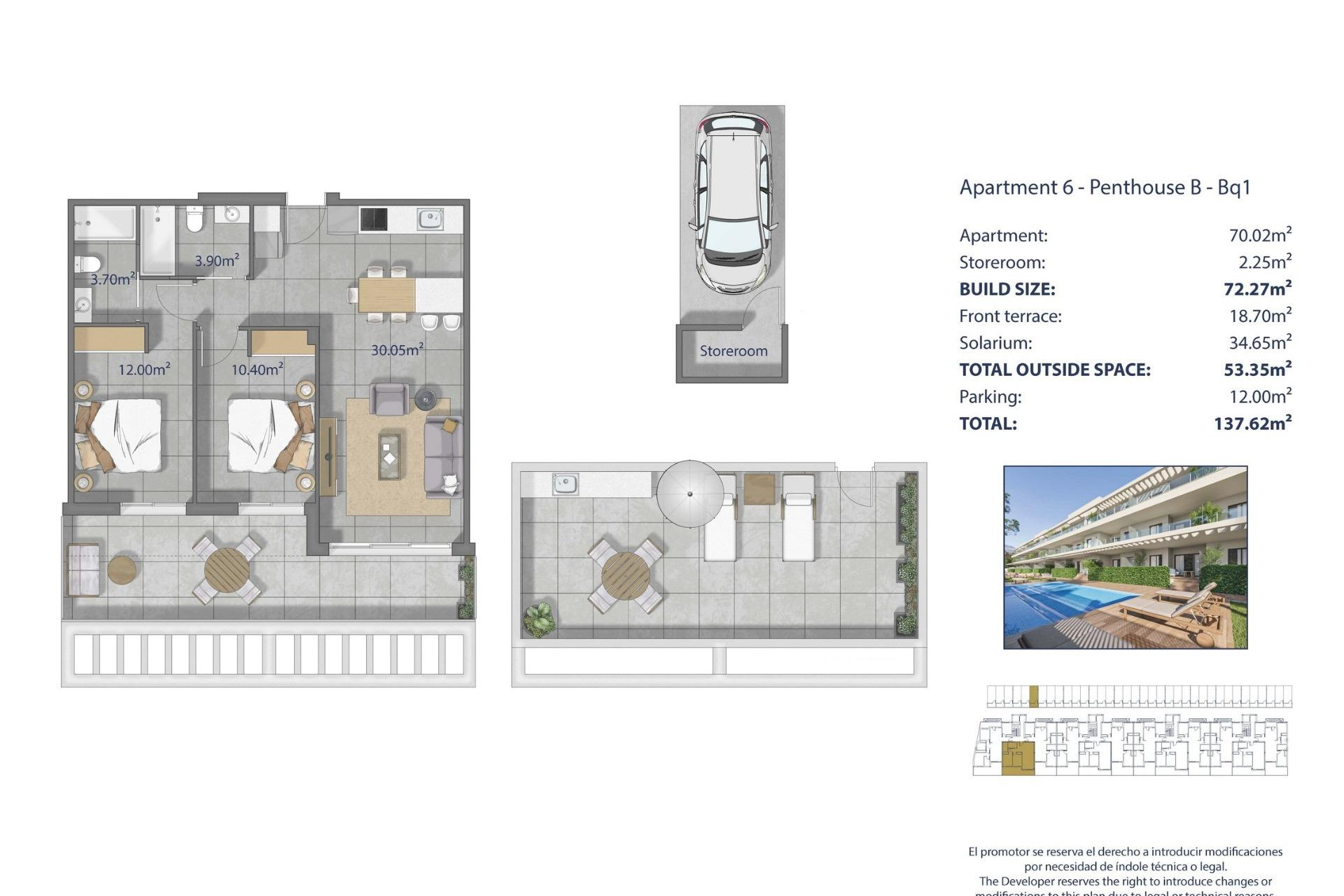 Neue Gebäude - Penthouse - Los Alcázares - Los Narejos