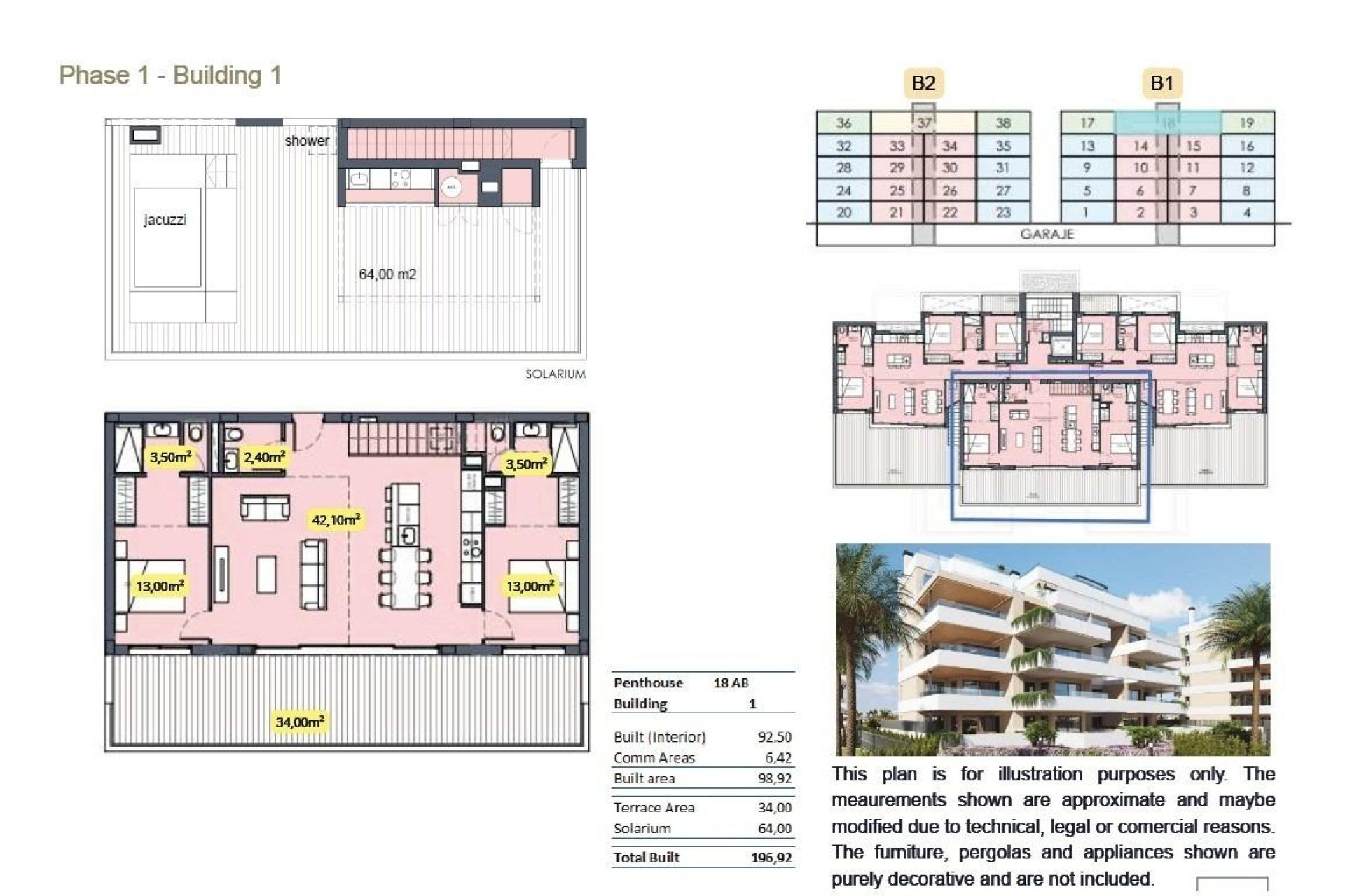 Neue Gebäude - Penthouse - Torre Pacheco - Santa Rosalia Lake And Life Resort