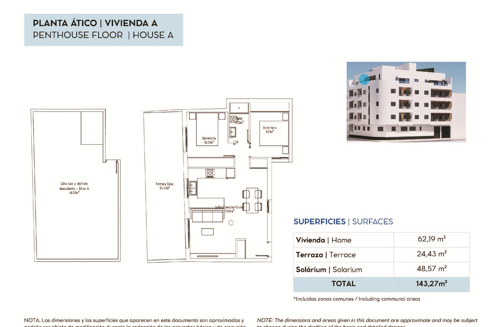 Neue Gebäude - Penthouse - Torrevieja - Centro