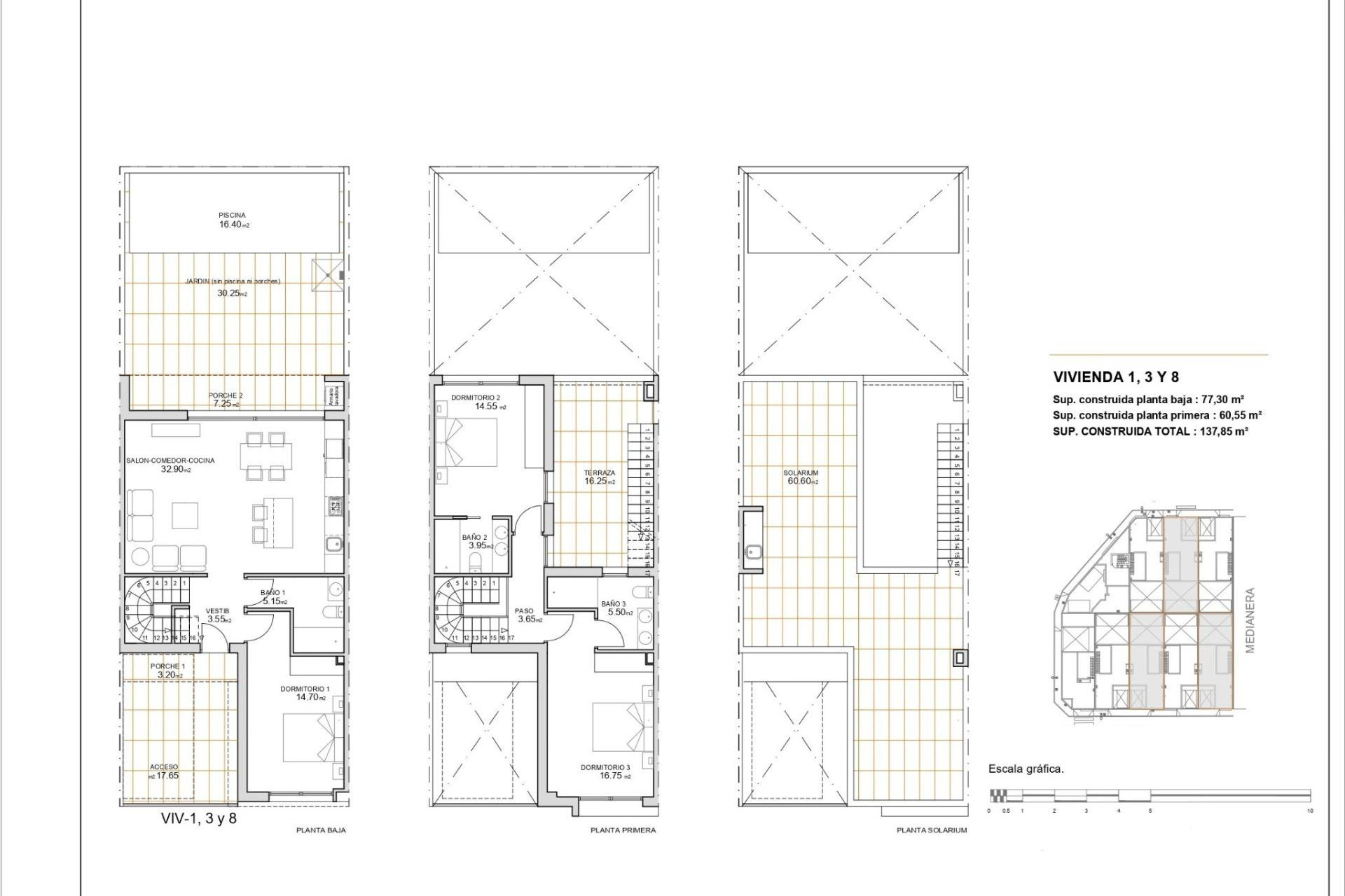 Neue Gebäude - Stadthaus - San Javier - pueblo