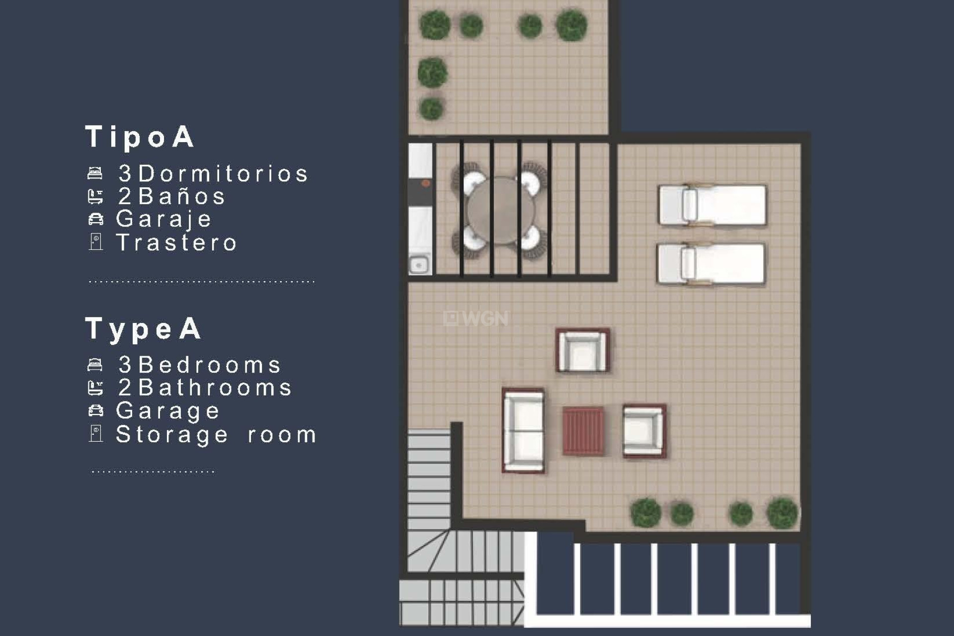 Neue Gebäude - Top Floor Bungalow - San Pedro del Pinatar - Los Pinos