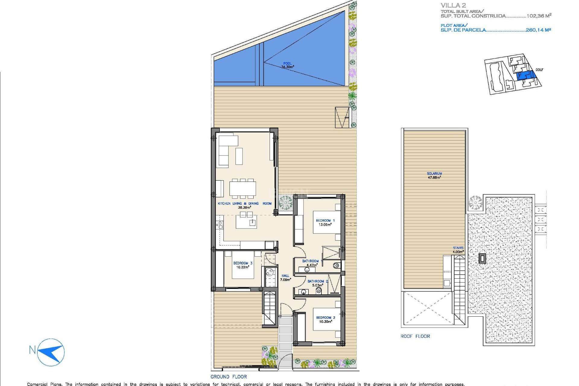 Neue Gebäude - Villa - Los Alcázares - Serena Golf