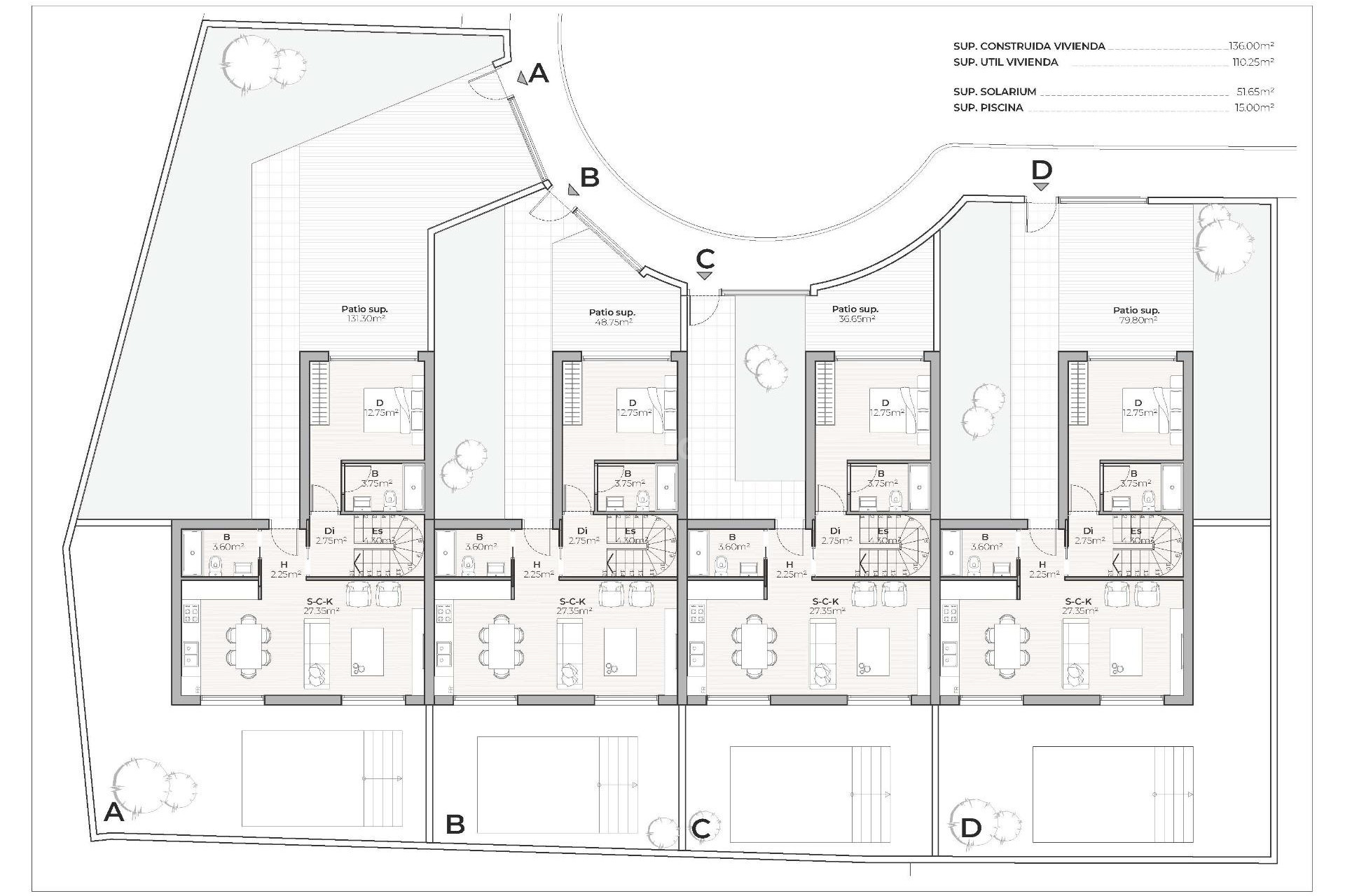 Neue Gebäude - Villa - Mazarron - Country Club