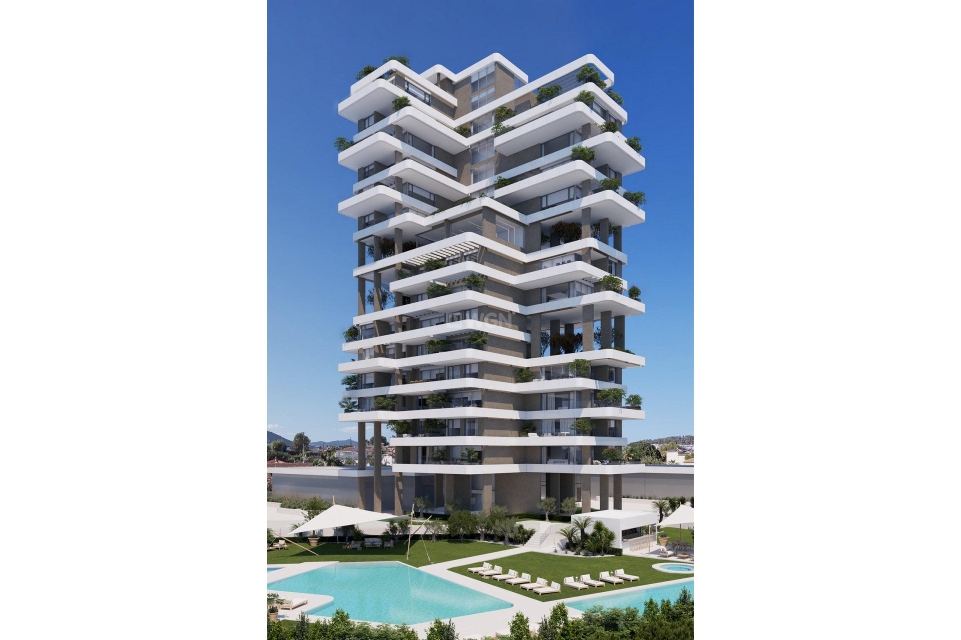 Neue Gebäude - Wohnung - Calpe - Marisol Park