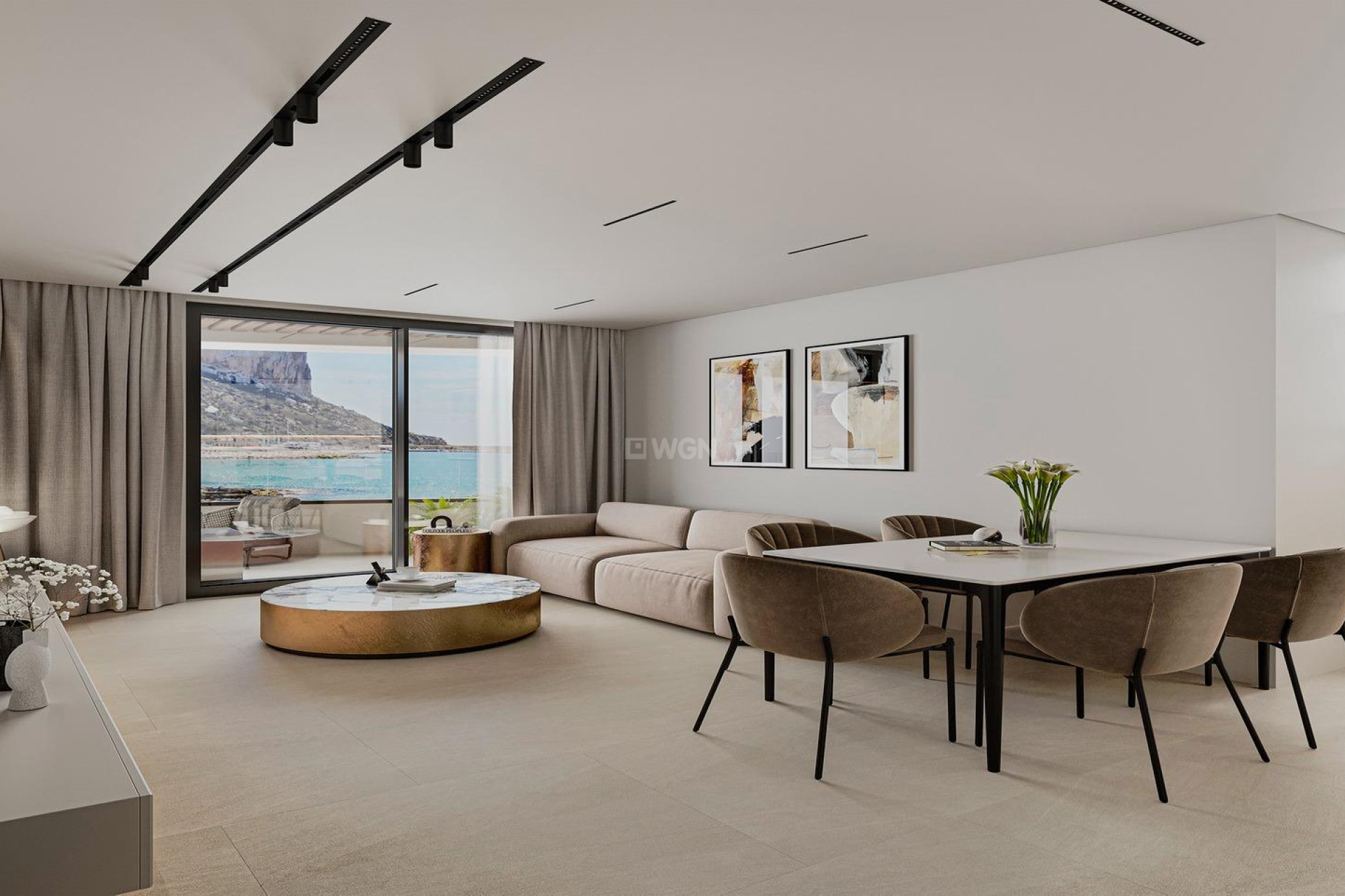 Neue Gebäude - Wohnung - Calpe - Playa Cantal Roig