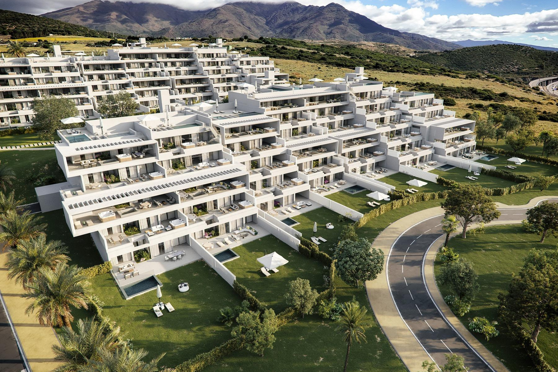 Neue Gebäude - Wohnung - Casares - Alcazaba Lagoon