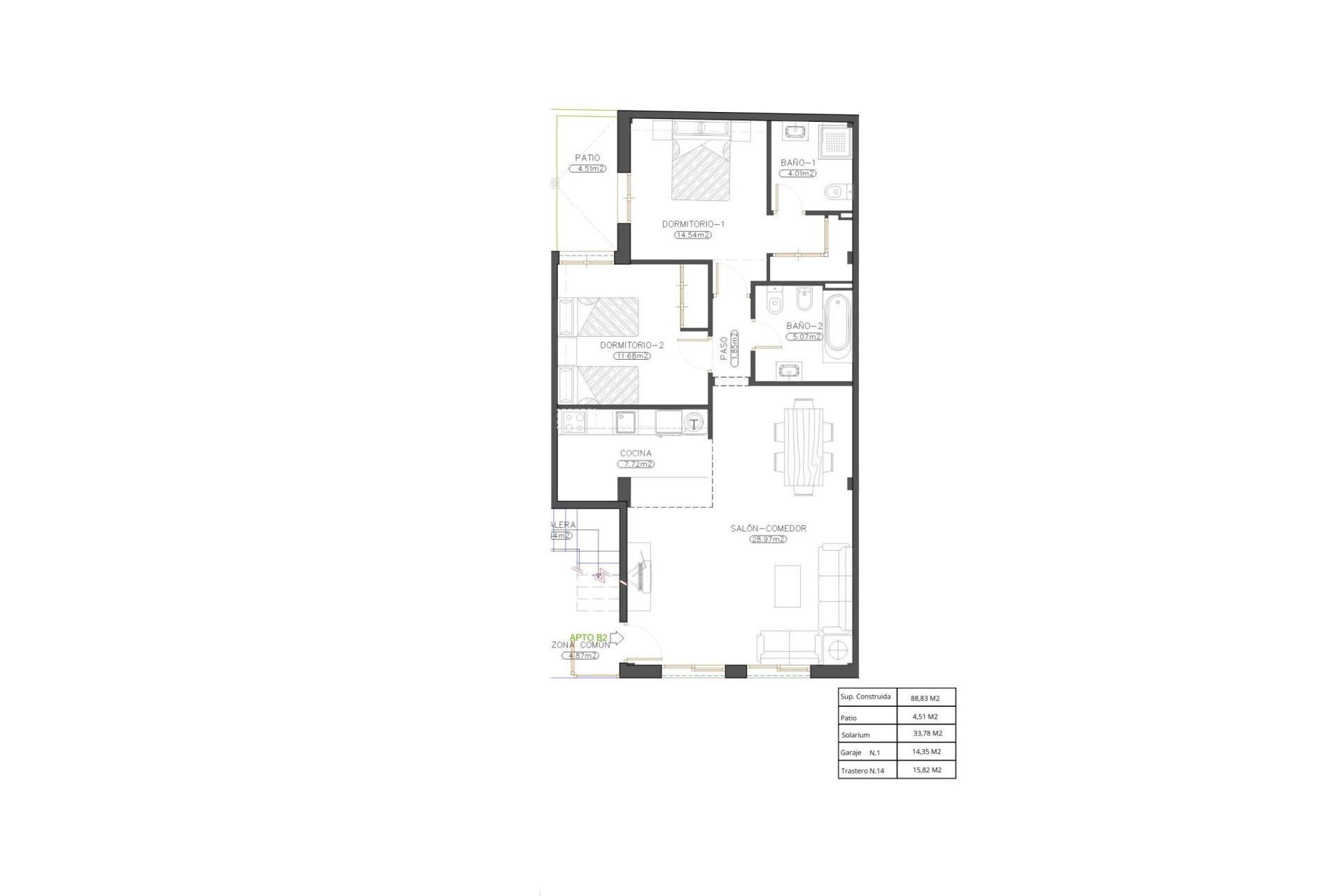 Neue Gebäude - Wohnung - Cuevas Del Almanzora - Herrerias
