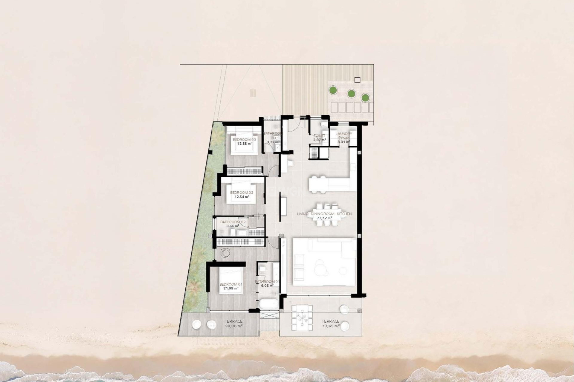 Neue Gebäude - Wohnung - Estepona - Playa del Cristo