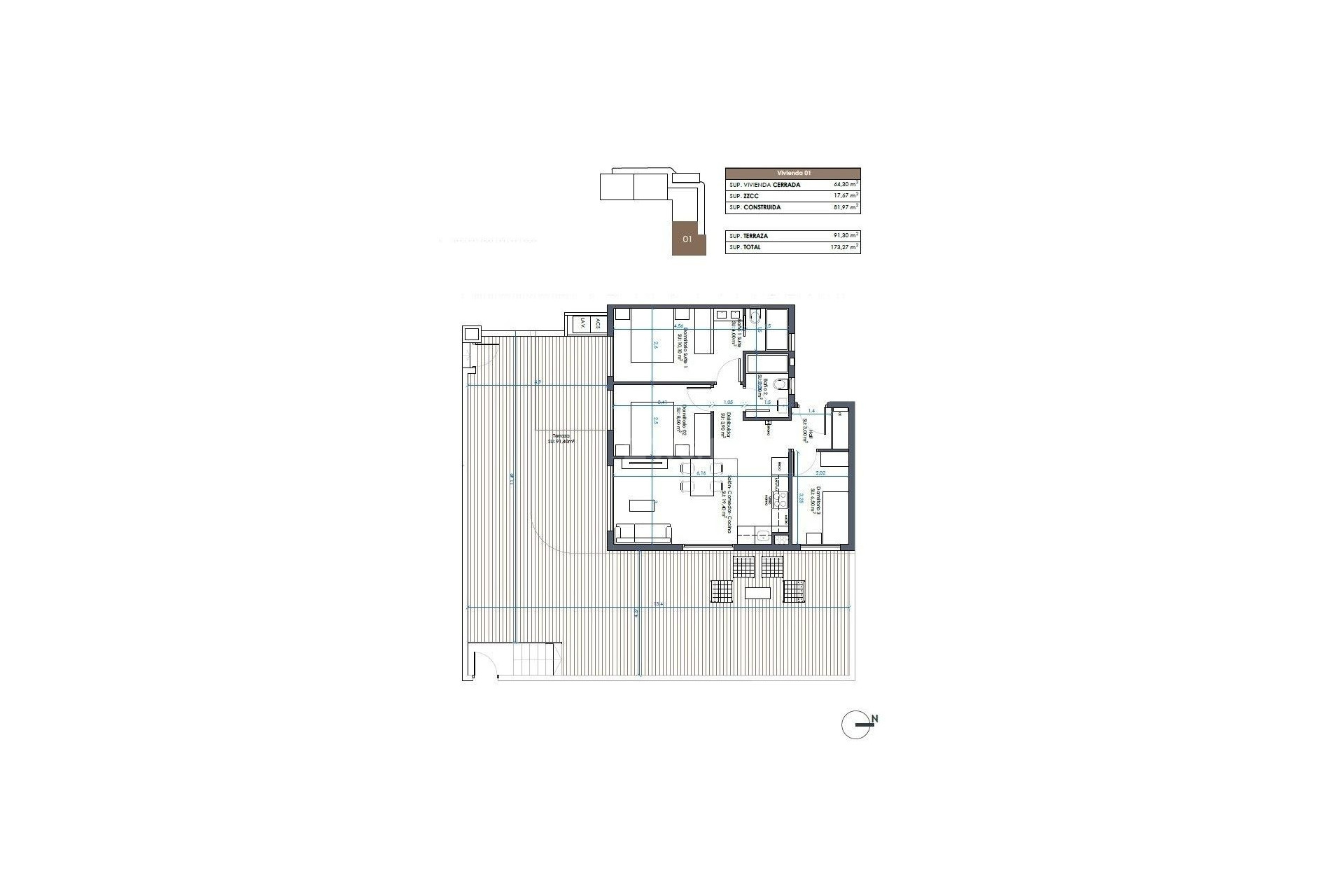 Neue Gebäude - Wohnung - Guardamar del Segura - Camino del Puerto