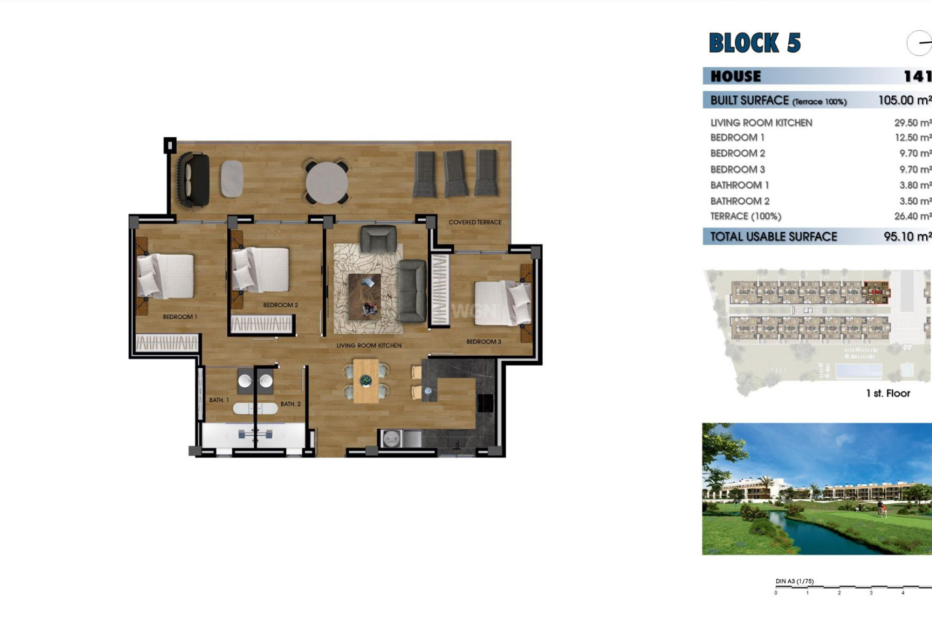 Neue Gebäude - Wohnung - Los Alcázares - La Serena Golf