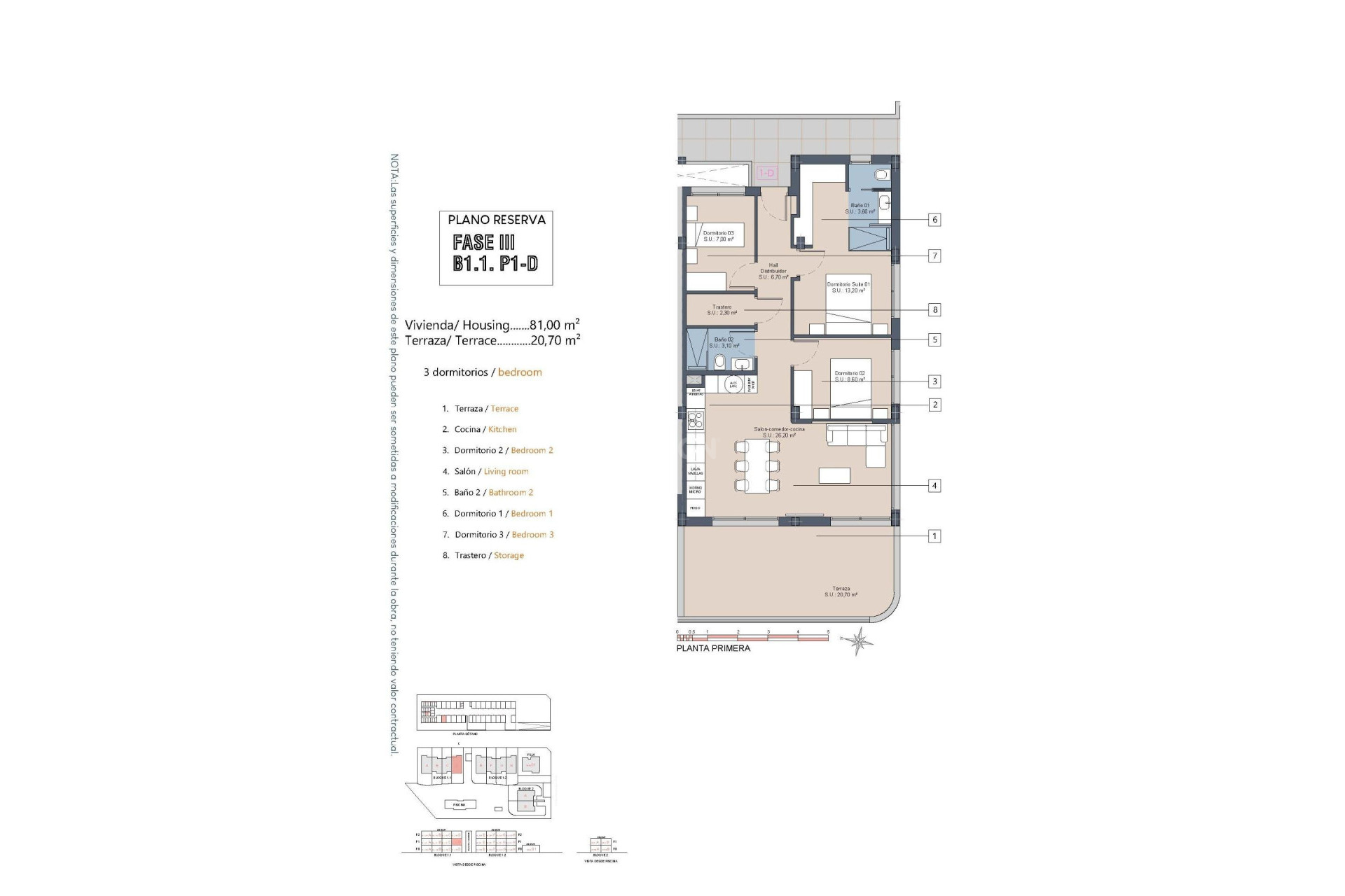 Neue Gebäude - Wohnung - Los Alcázares - La Serena Golf