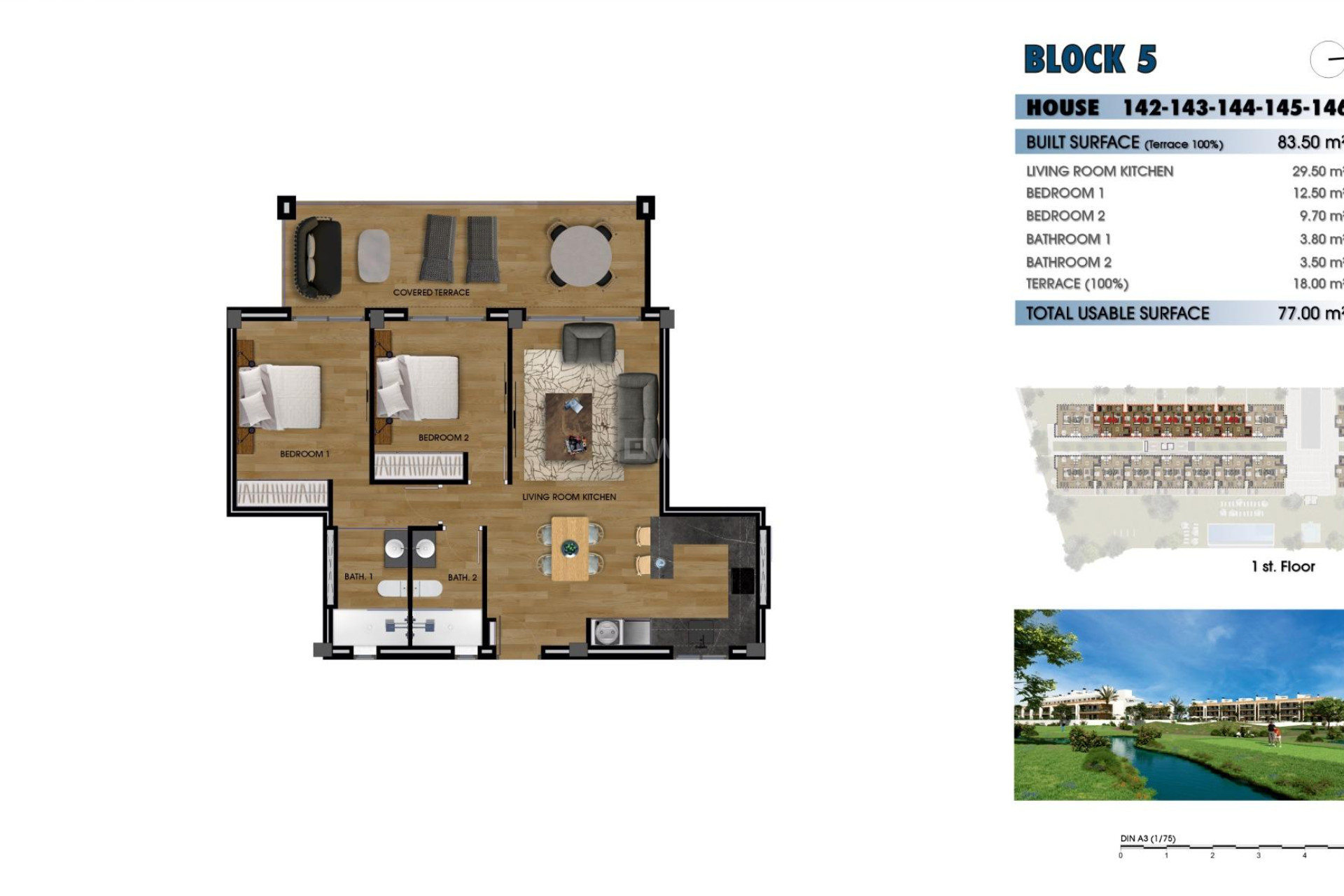 Neue Gebäude - Wohnung - Los Alcázares - La Serena Golf