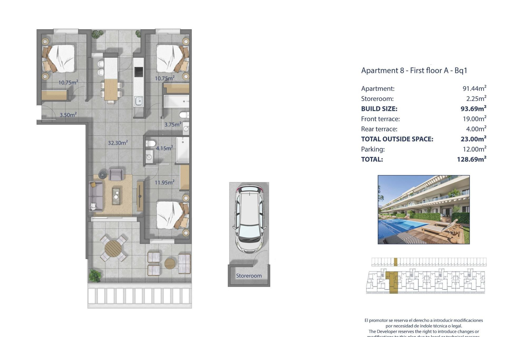 Neue Gebäude - Wohnung - Los Alcázares - Los Narejos