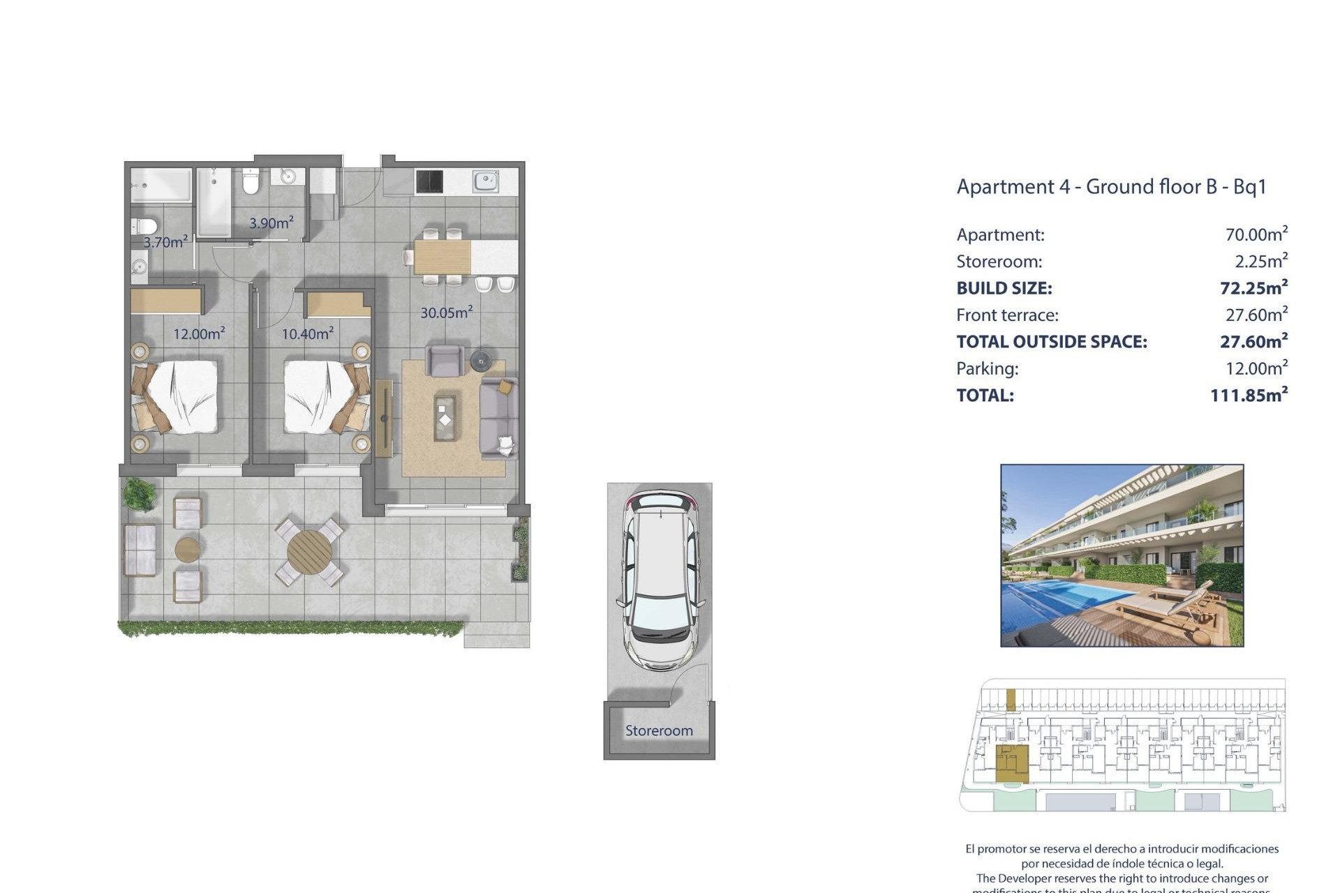 Neue Gebäude - Wohnung - Los Alcázares - Los Narejos