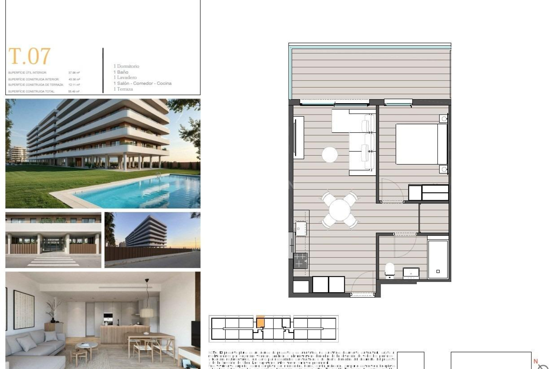 Neue Gebäude - Wohnung - Moncofa - Playa de Moncofa
