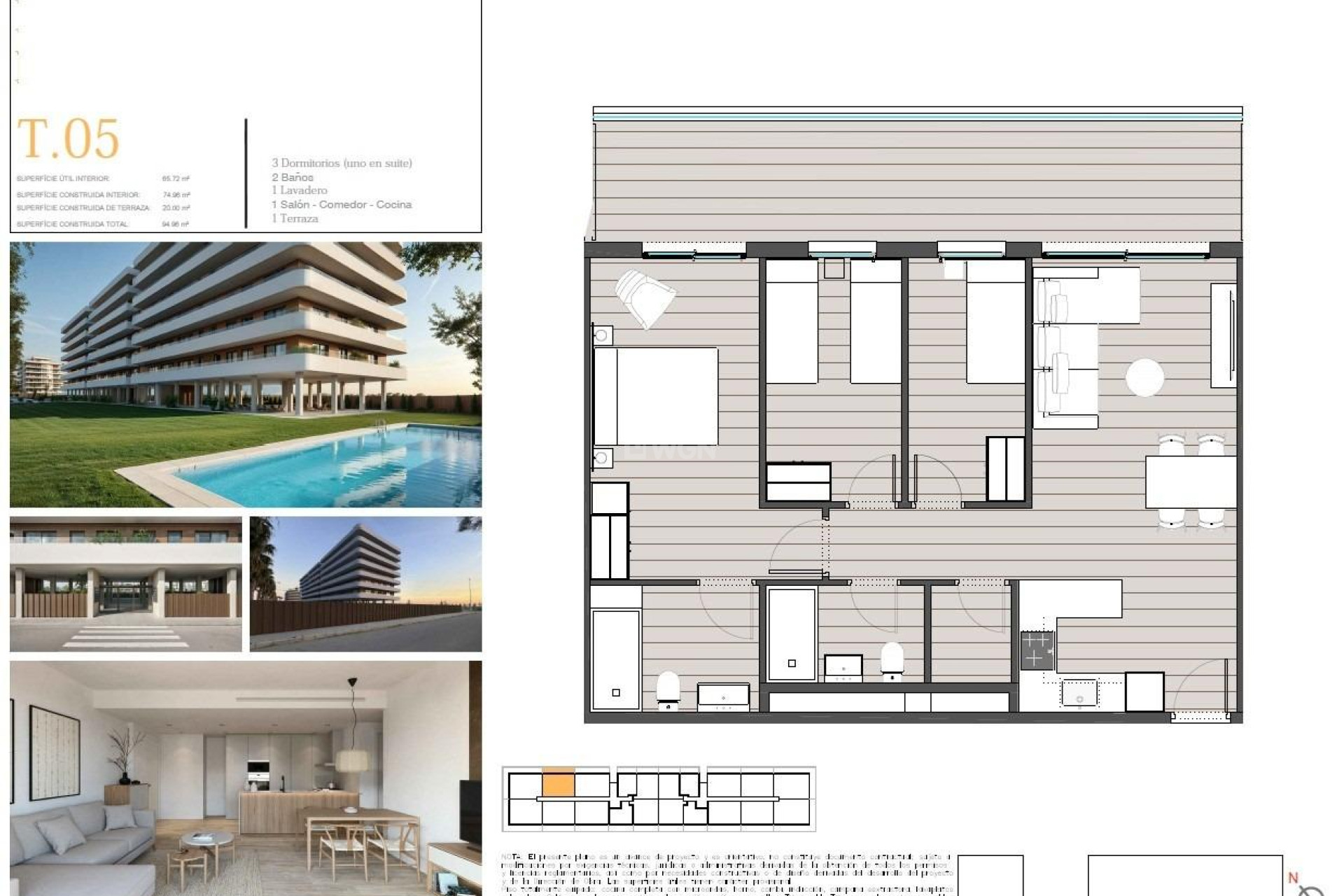 Neue Gebäude - Wohnung - Moncofa - Playa de Moncofa