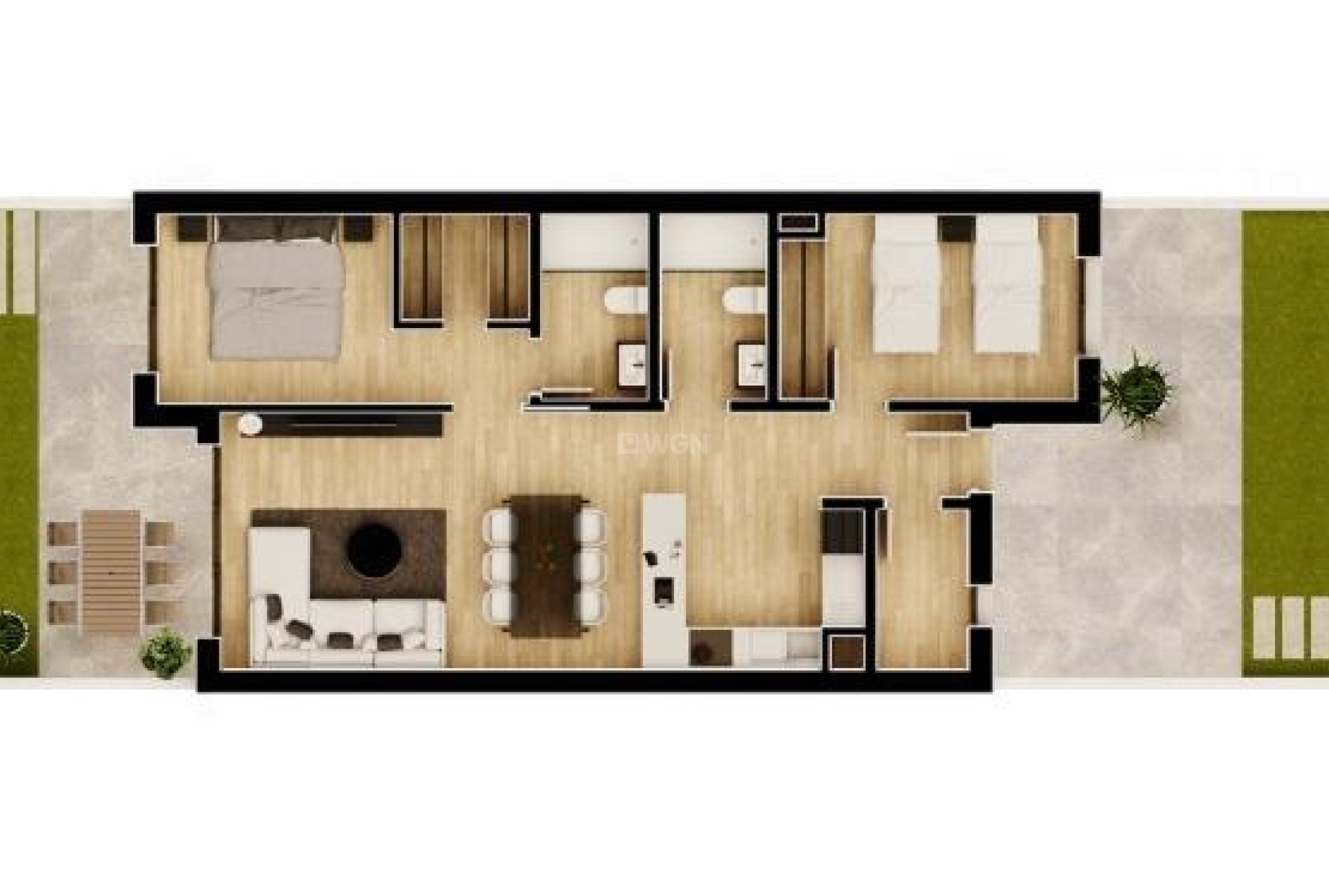 Neue Gebäude - Wohnung - Monforte del Cid - Alenda Golf
