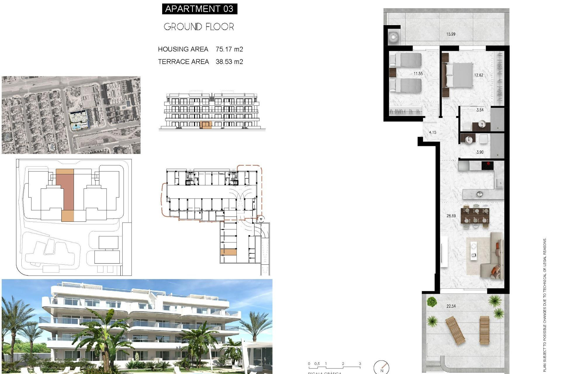 Neue Gebäude - Wohnung - Orihuela Costa - Lomas de Cabo Roig