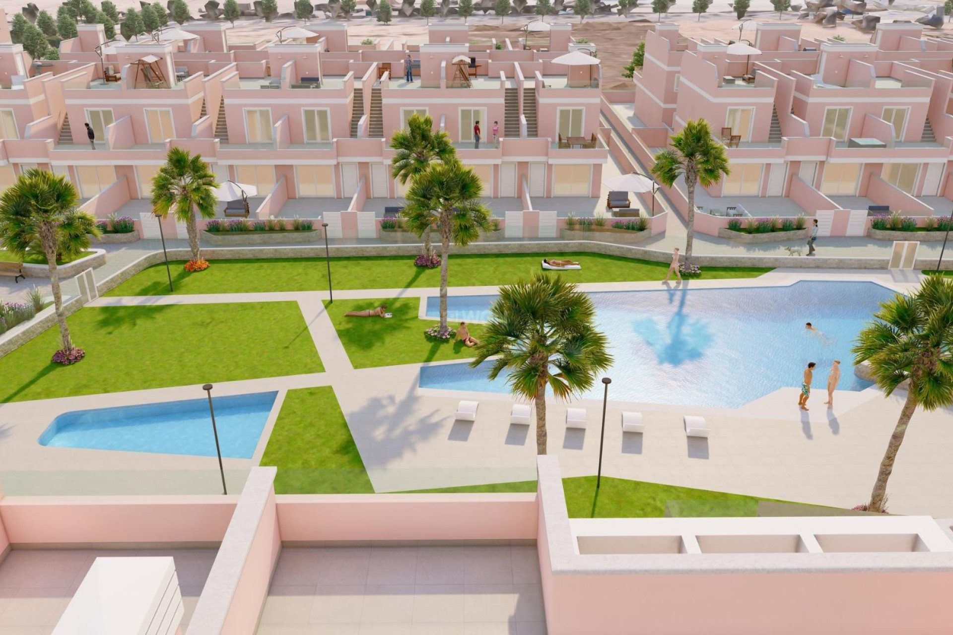 Neue Gebäude - Wohnung - Pilar de la Horadada - Lo Monte
