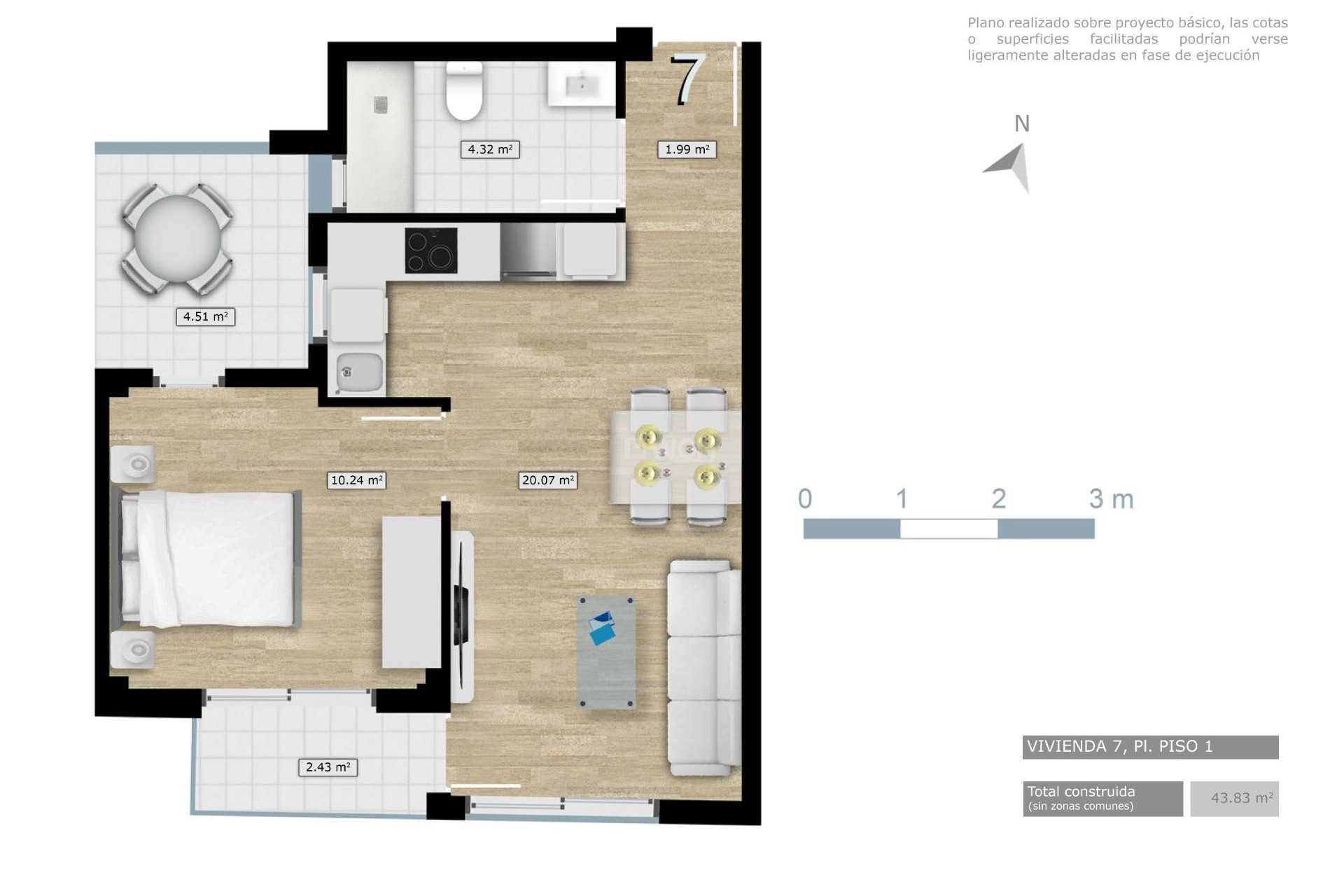 Neue Gebäude - Wohnung - Torrevieja - Centro