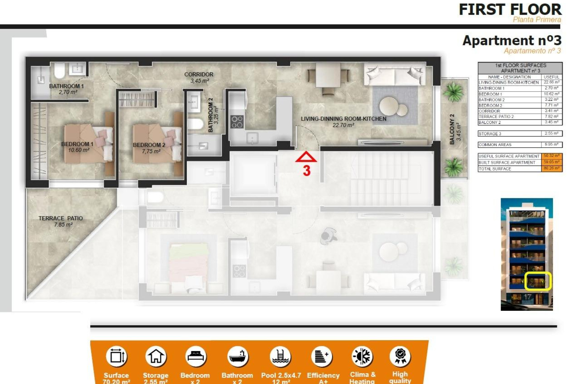 Neue Gebäude - Wohnung - Torrevieja - Playa del Acequión