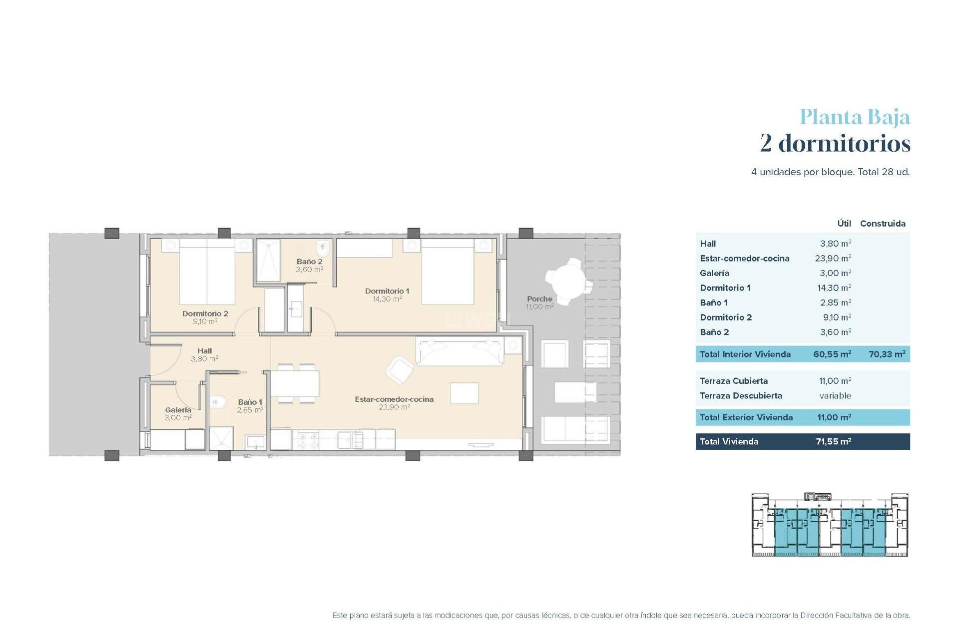 Neue Gebäude - Wohnung - Vera - Vera Playa