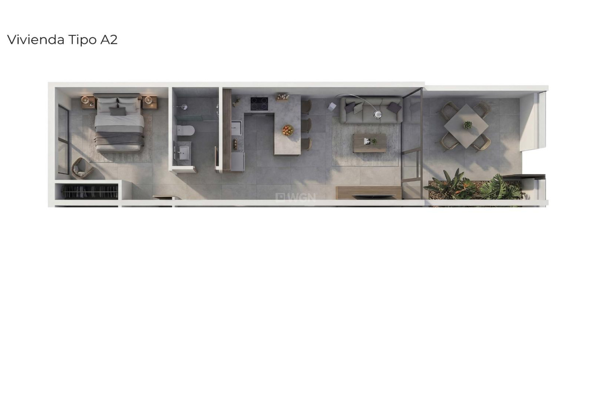 Neue Gebäude - Wohnung - Vera - Vera Playa