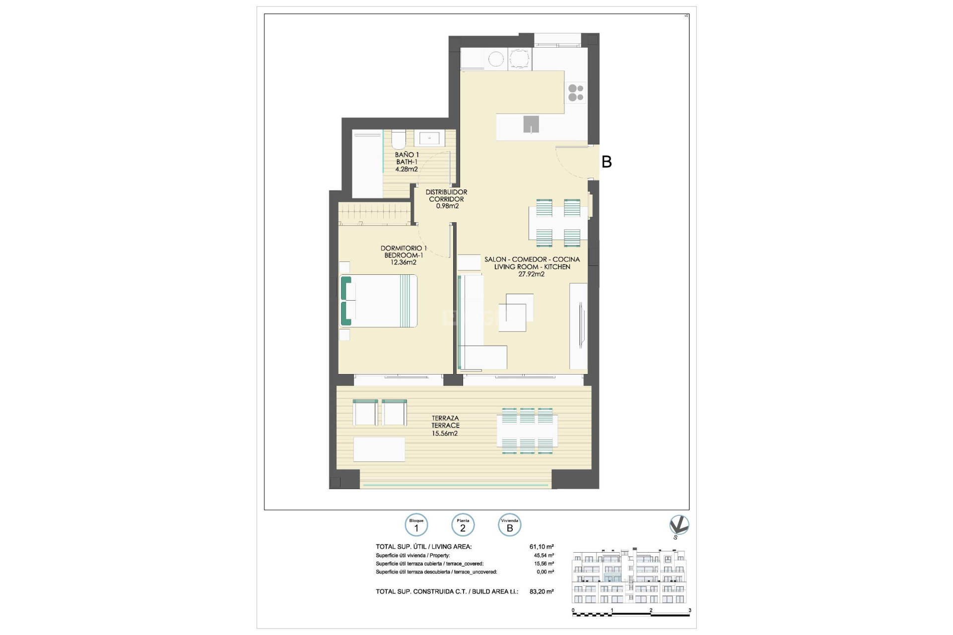 New Build - Apartment / flat - Casares - Buenas Noches