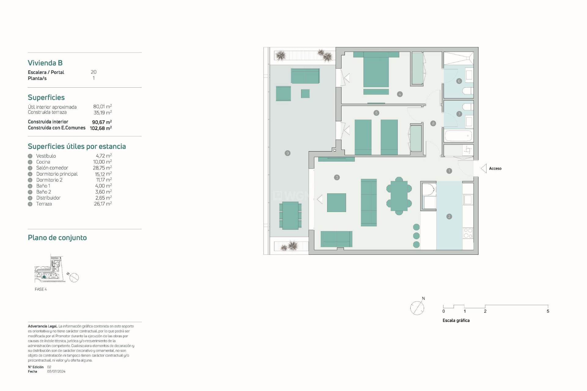 New Build - Apartment / flat - Estepona - La Gaspara