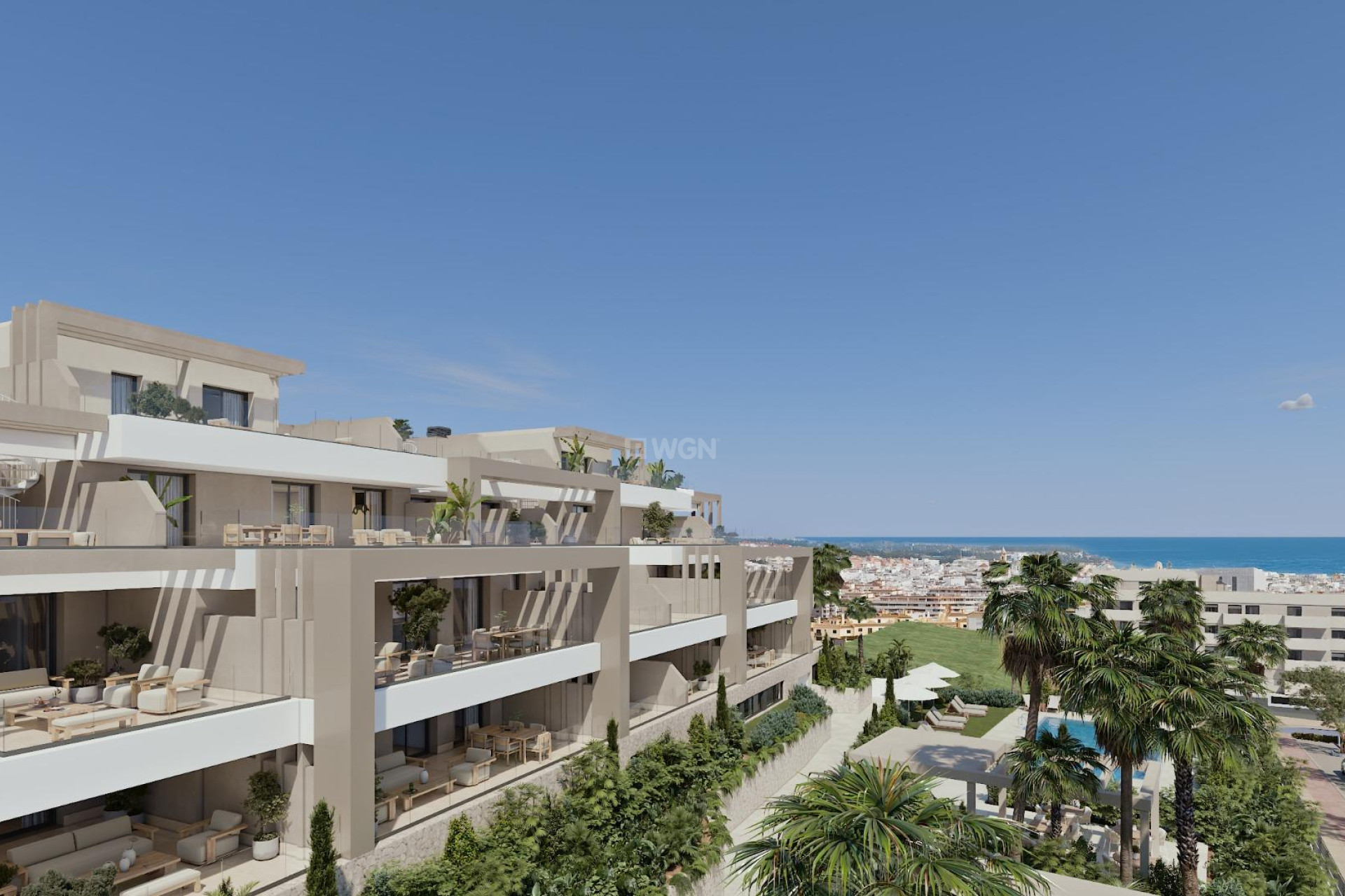 New Build - Apartment / flat - Estepona - Las Mesas