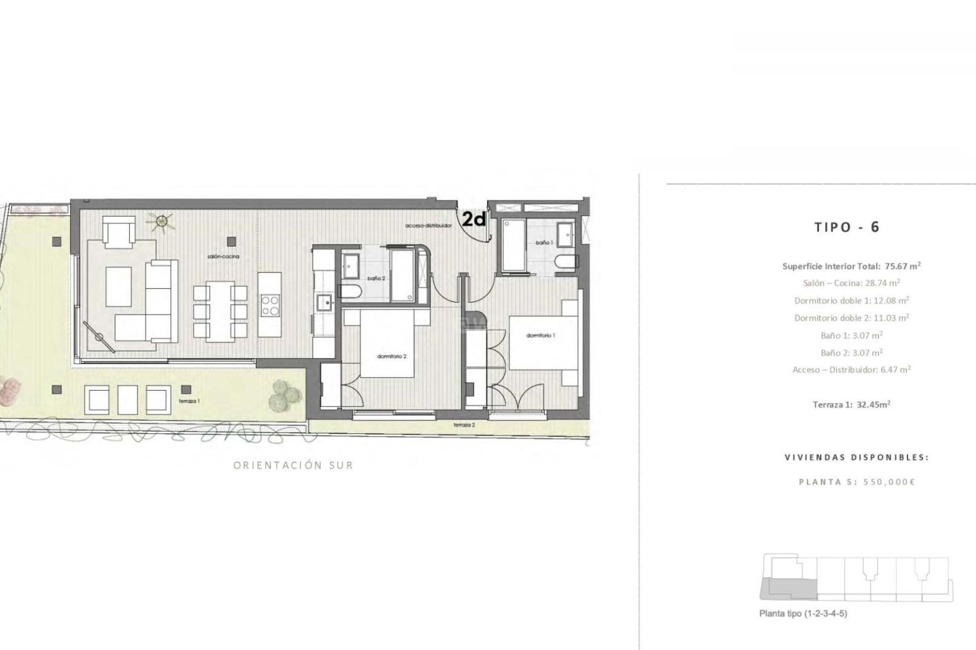 New Build - Apartment / flat - Estepona - Parque Central