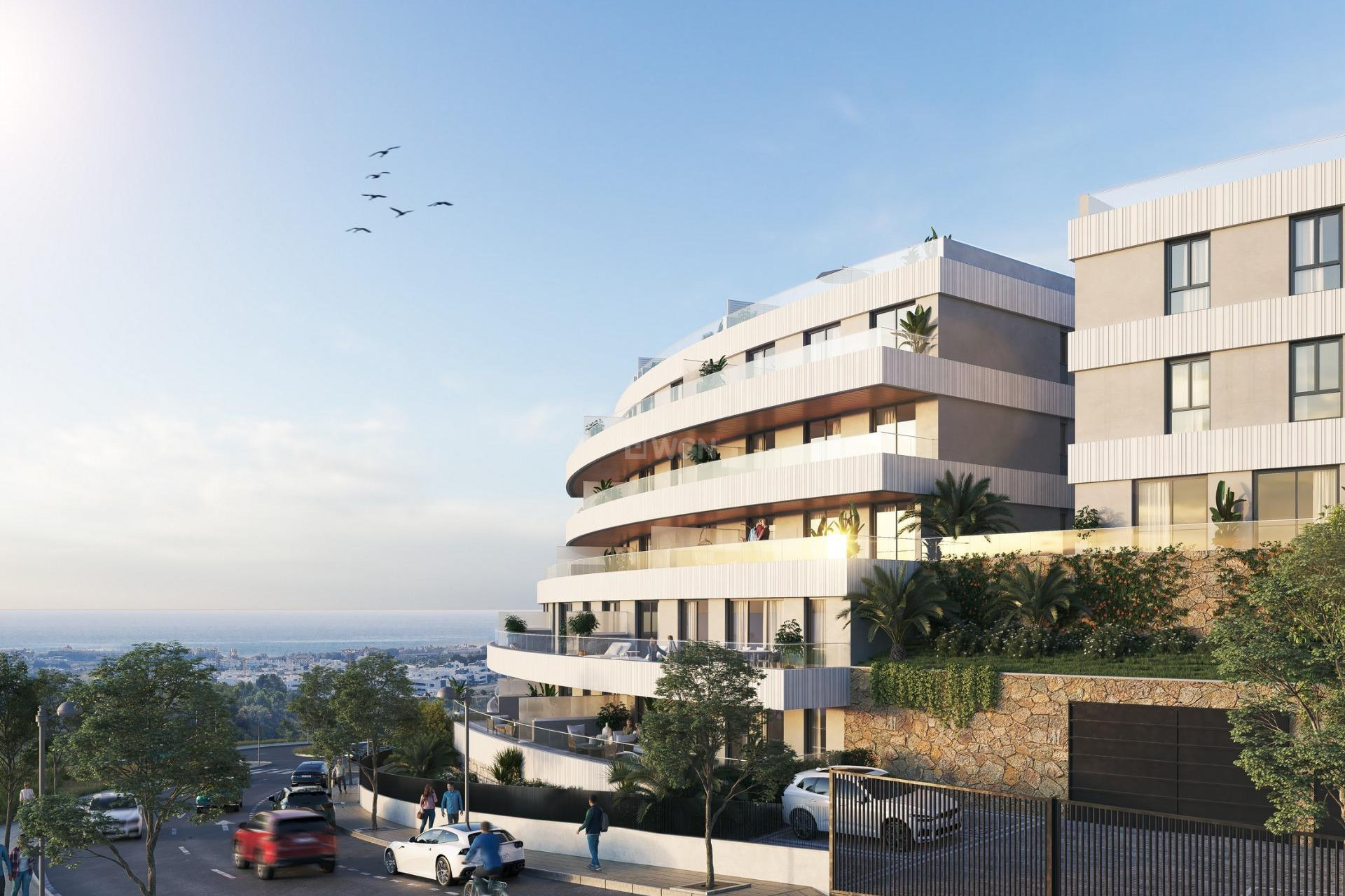 New Build - Apartment / flat - Estepona - Parque Selwo
