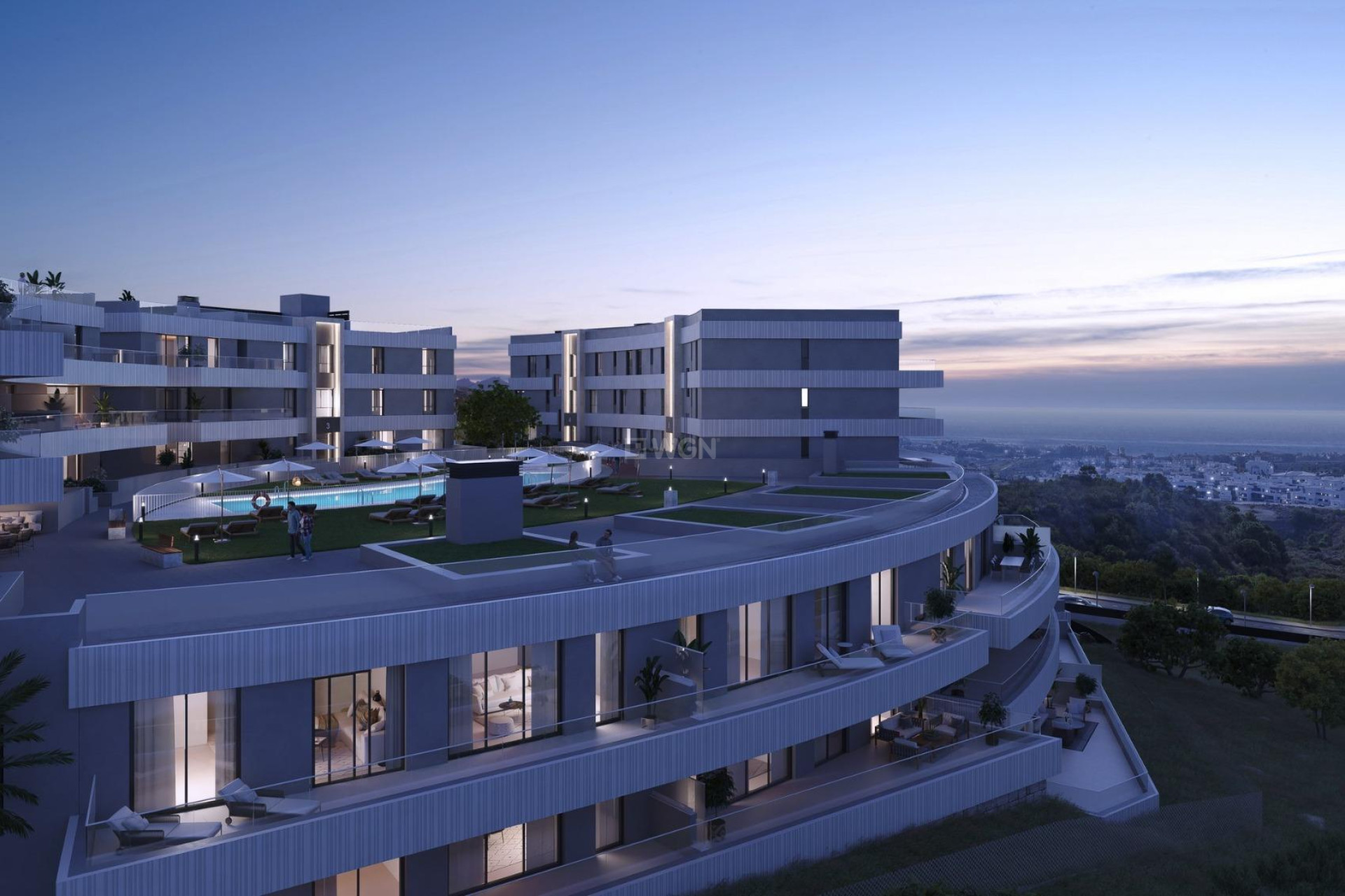 New Build - Apartment / flat - Estepona - Parque Selwo