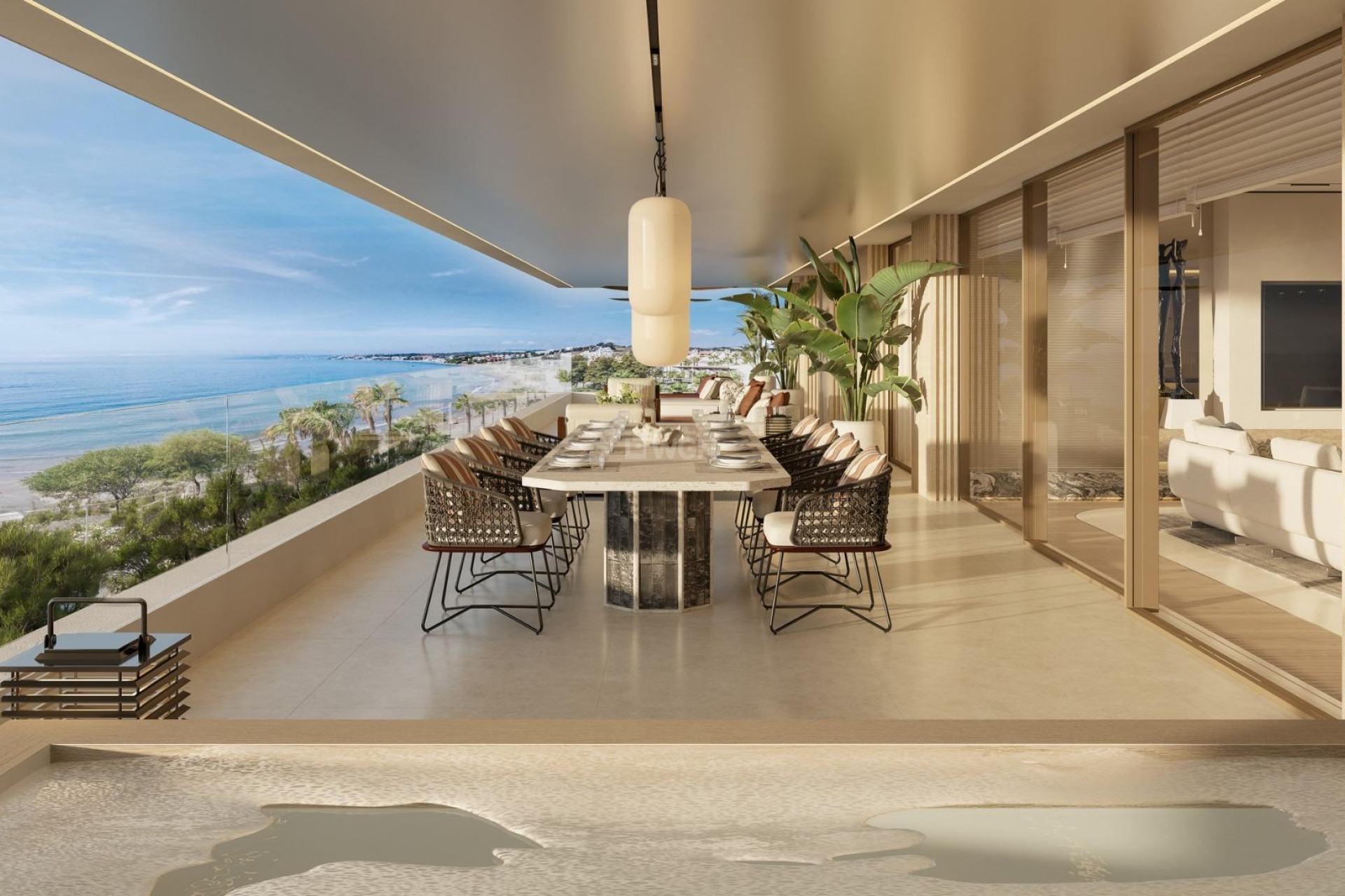 New Build - Apartment / flat - Estepona - Playa De Guadalobon