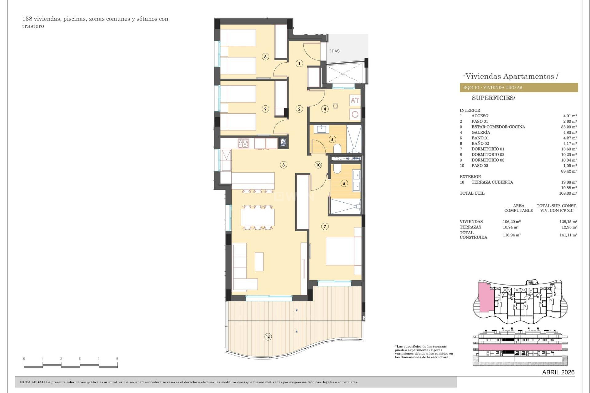 New Build - Apartment / flat - Finestrat - Campana Garden