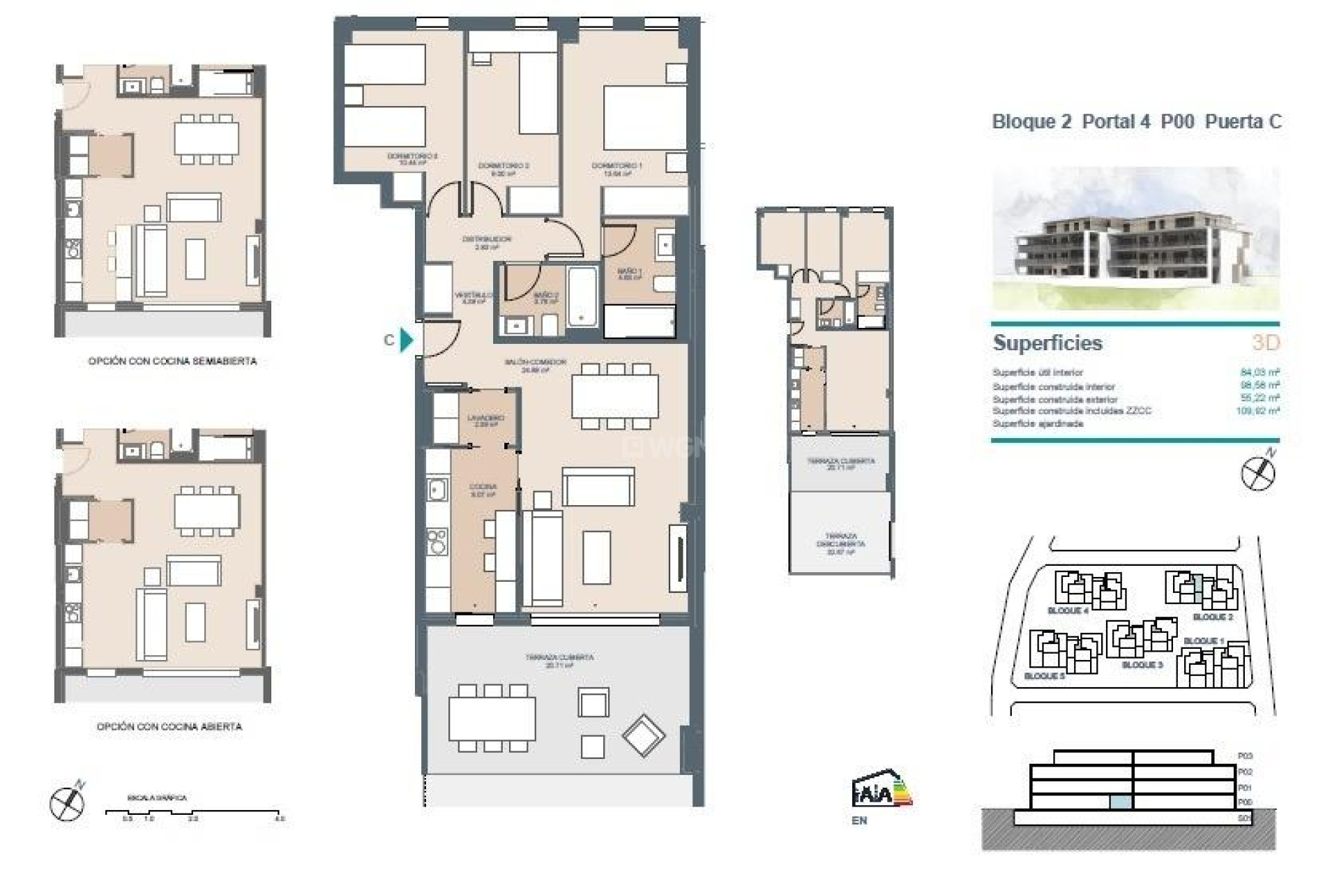 New Build - Apartment / flat - Godella - Urb. Campolivar