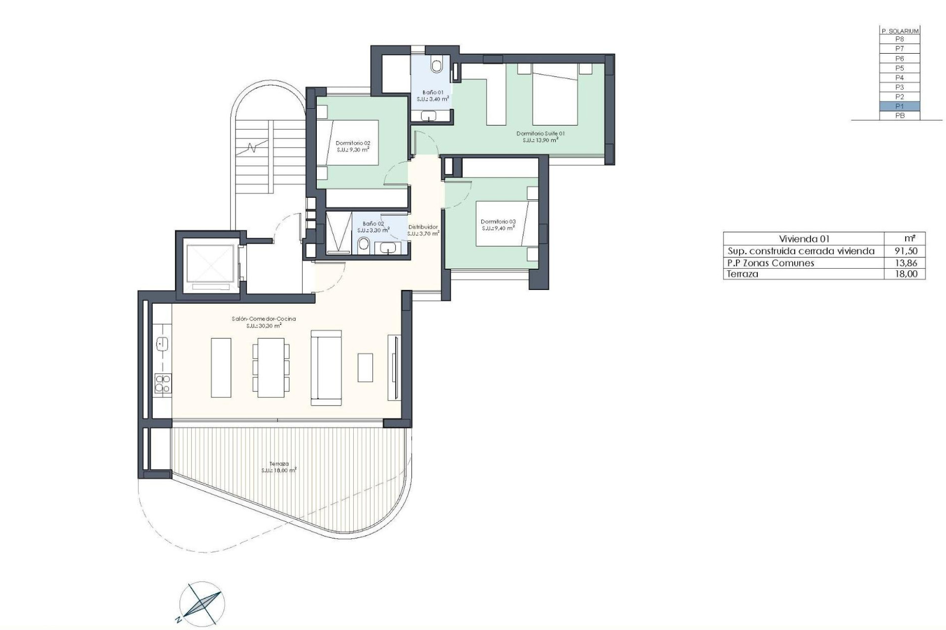 New Build - Apartment / flat - Guardamar del Segura - Avenida del Puerto