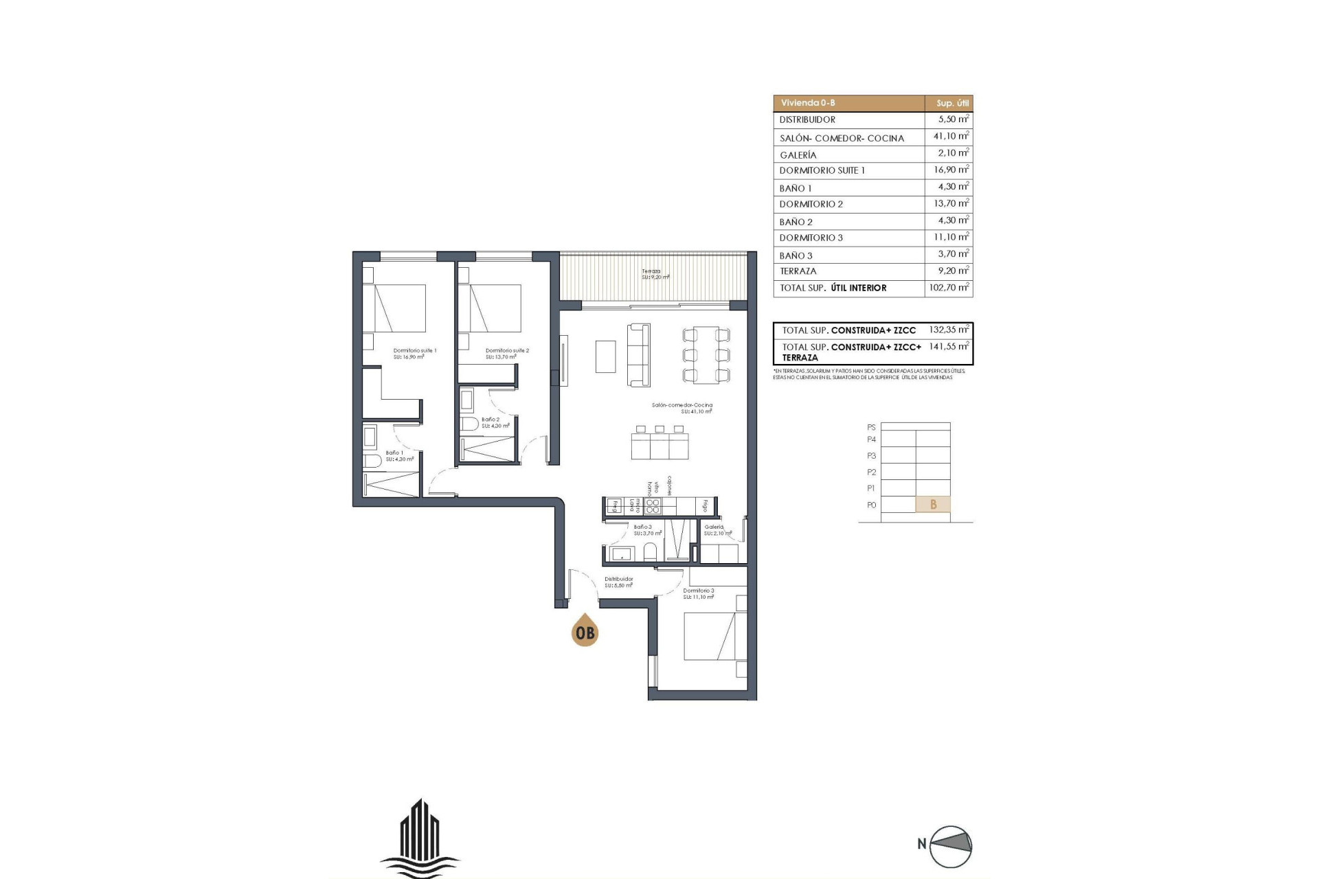 New Build - Apartment / flat - Guardamar del Segura - Pueblo